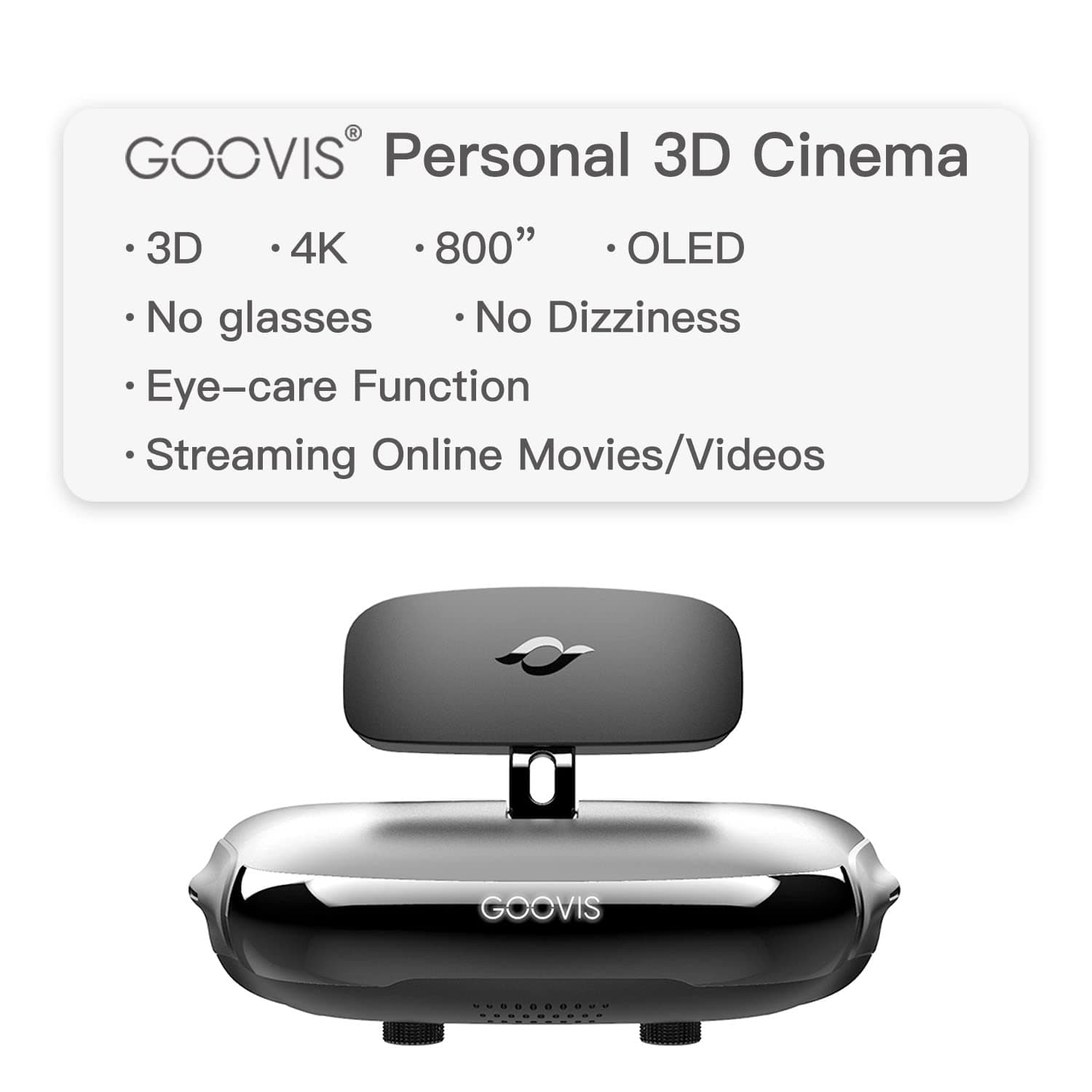 GOOVIS G2 Cinema VR Headset 3D Theater Goggles