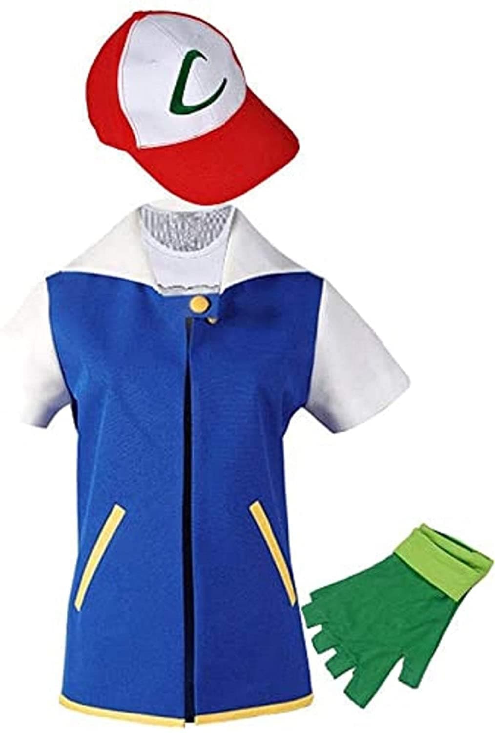 RuichangxinAdult Kids Cosplay Costume Jacket Gloves Hat Set Trainer Halloween Hoodie