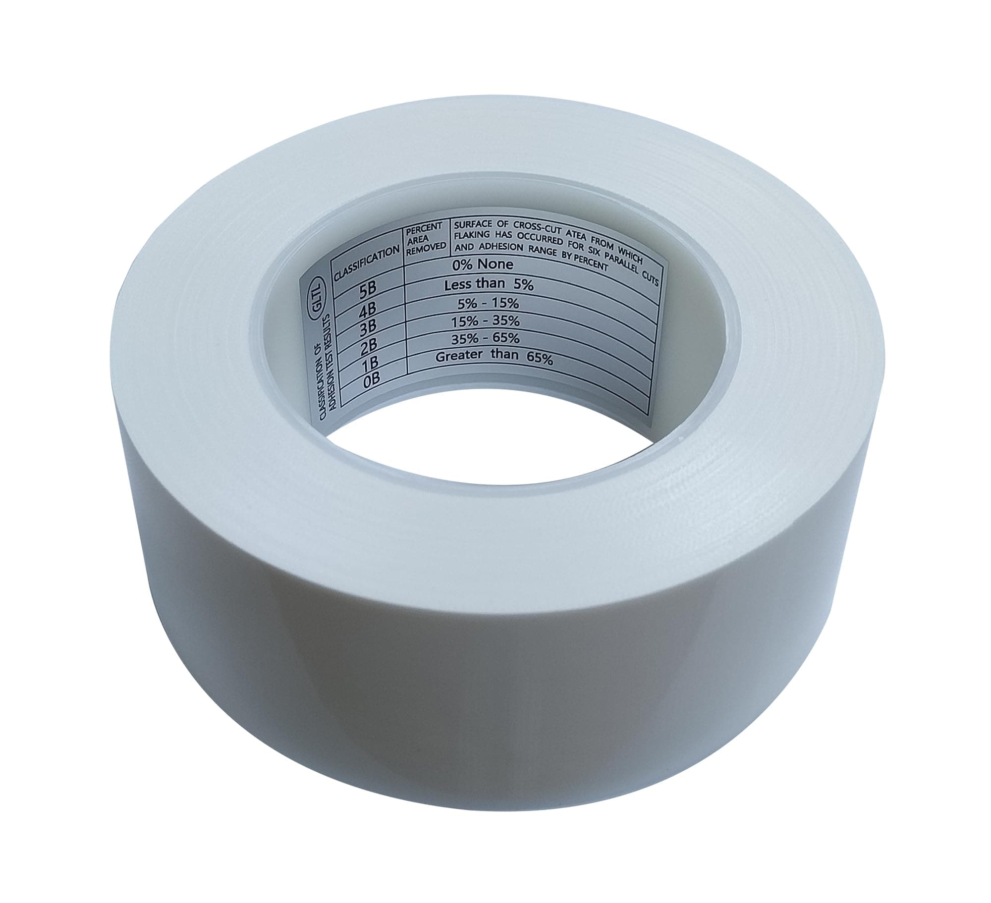ASTM D3359 Cross Hatch Adhesion Test Tape No Residue Fibre Base (White) 2 inches × 82 feet