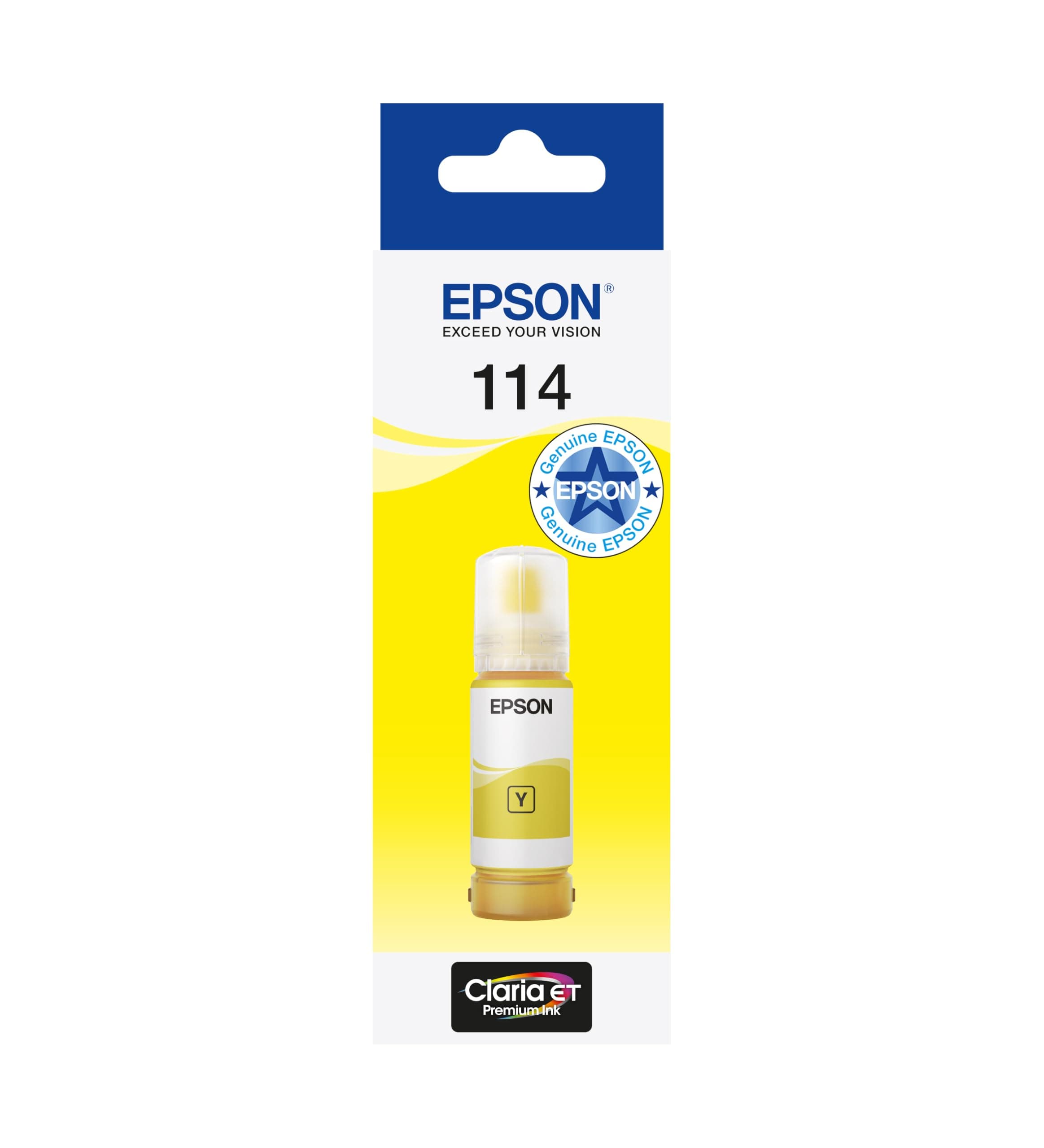 114 EcoTank Yellow ink bottle,70ml
