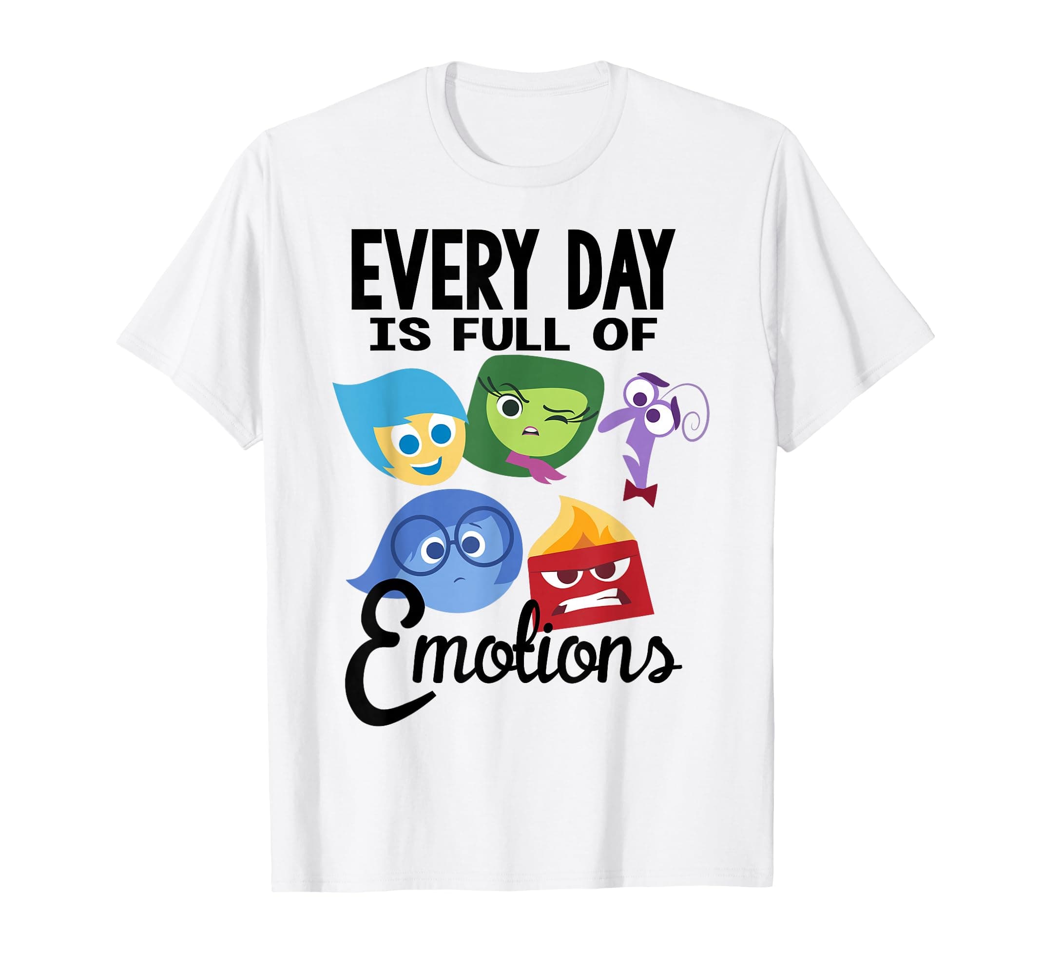 Disney Pixar Inside Out Every Day Emotions T-Shirt