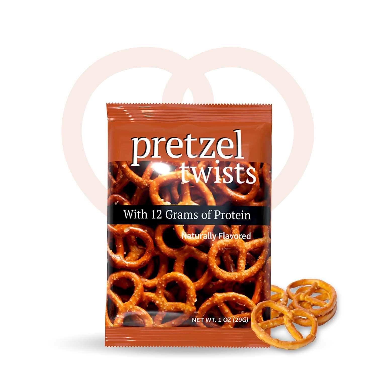 NutriWise – Pretzel Protein Twists | 7/Bags | Weight Loss, Diet, Keto Friendly, Hunger Control, Healthy Snack | Low Fat, Low Carb, Low Calorie
