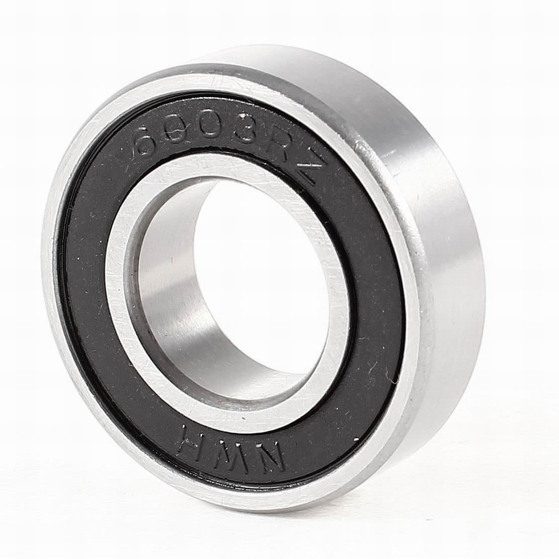 Ucland Replacement 6003RZ Roller-Skating Deep Groove Ball Bearing 35x17x10mm, 0.67 Carbon Steel/Rubber