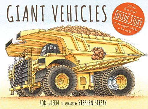 Giant Vehicles (Inside Vehicles) Hardcover – Lift the flap, August 5, 2014