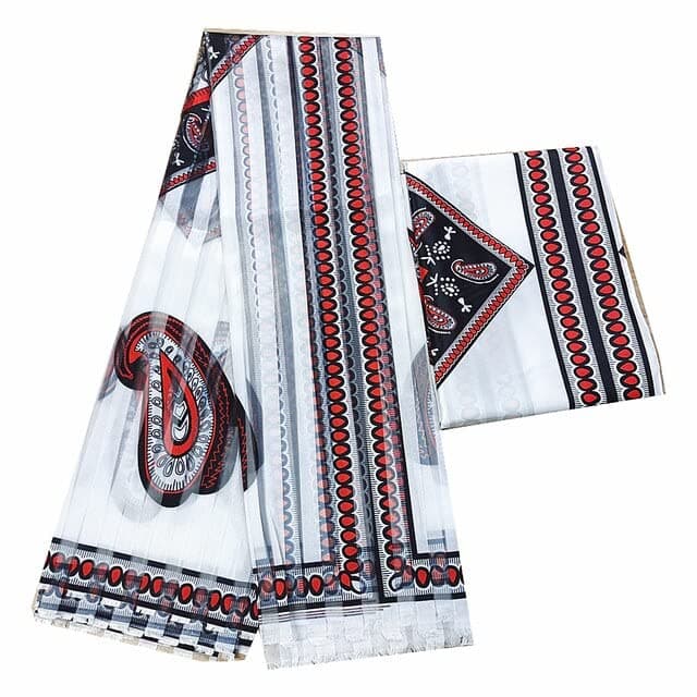 African Wax Print Fabric Latest 3yards Satin Silk Fabric &3yards Fabric Print Satin Silk Fabric for Party Dress P502-2 - 6yards - Ankara Wax Fabric