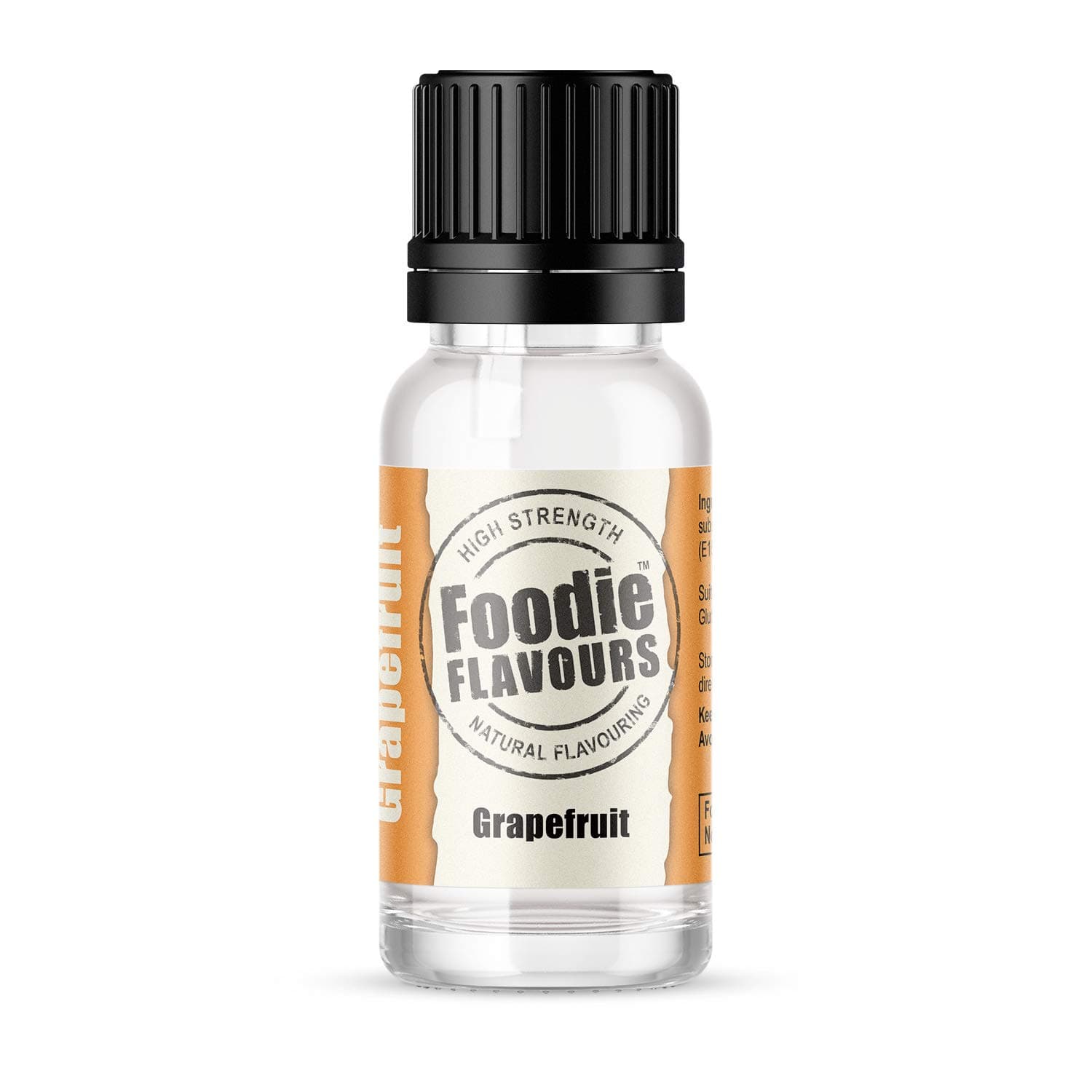 Foodie Flavours Natural Grapefruit Flavouring, High Strength - 15ml