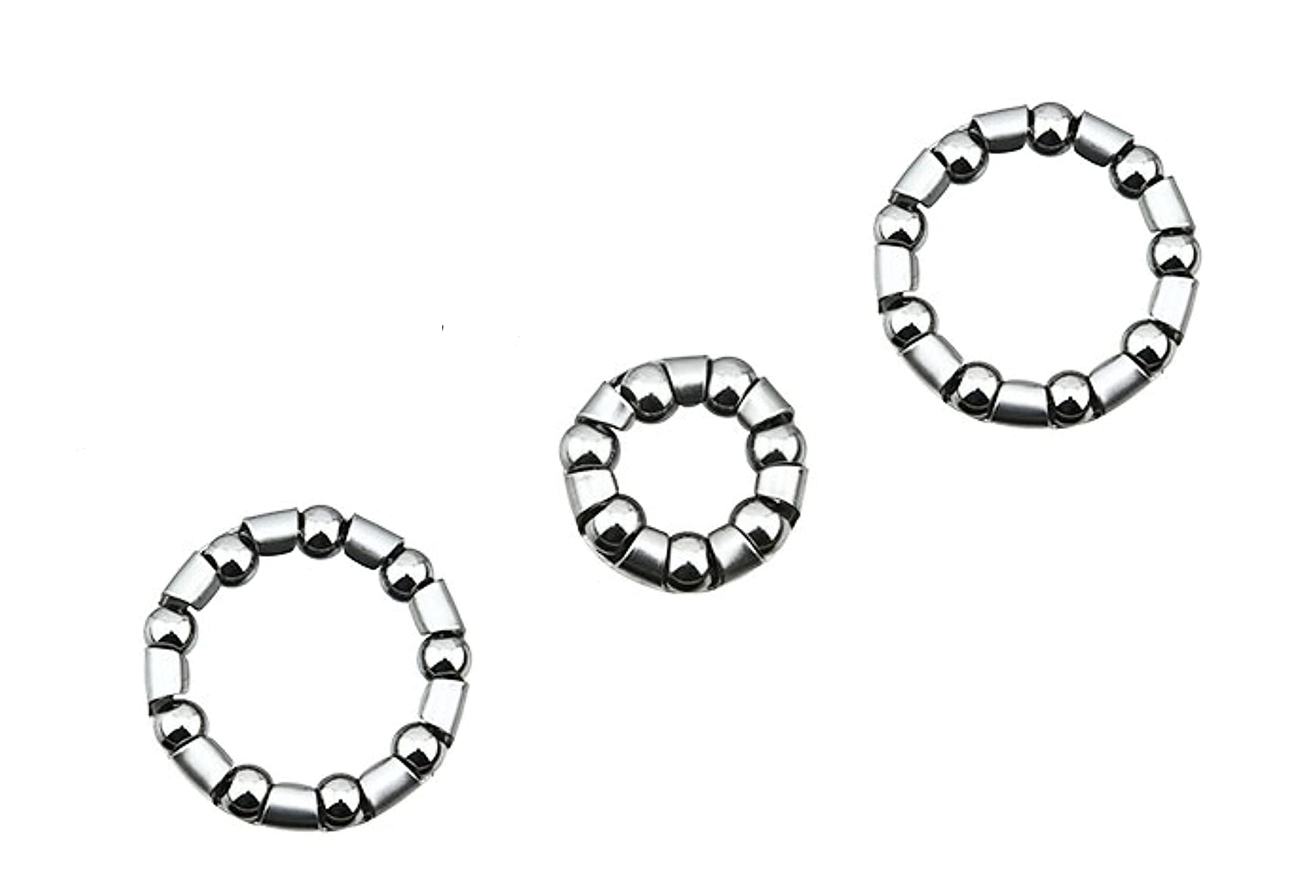 CYCLEZ Rear Coaster Brake Hub Bearings 7/32" x 9 (2X) and 1/4" x 7 (1x) for Rear Pedal Brake Wheels, Kids Bikes, Lowrider Bikes, Beach Cruiser, Chopper, Stretch Bicycles, Complete Set