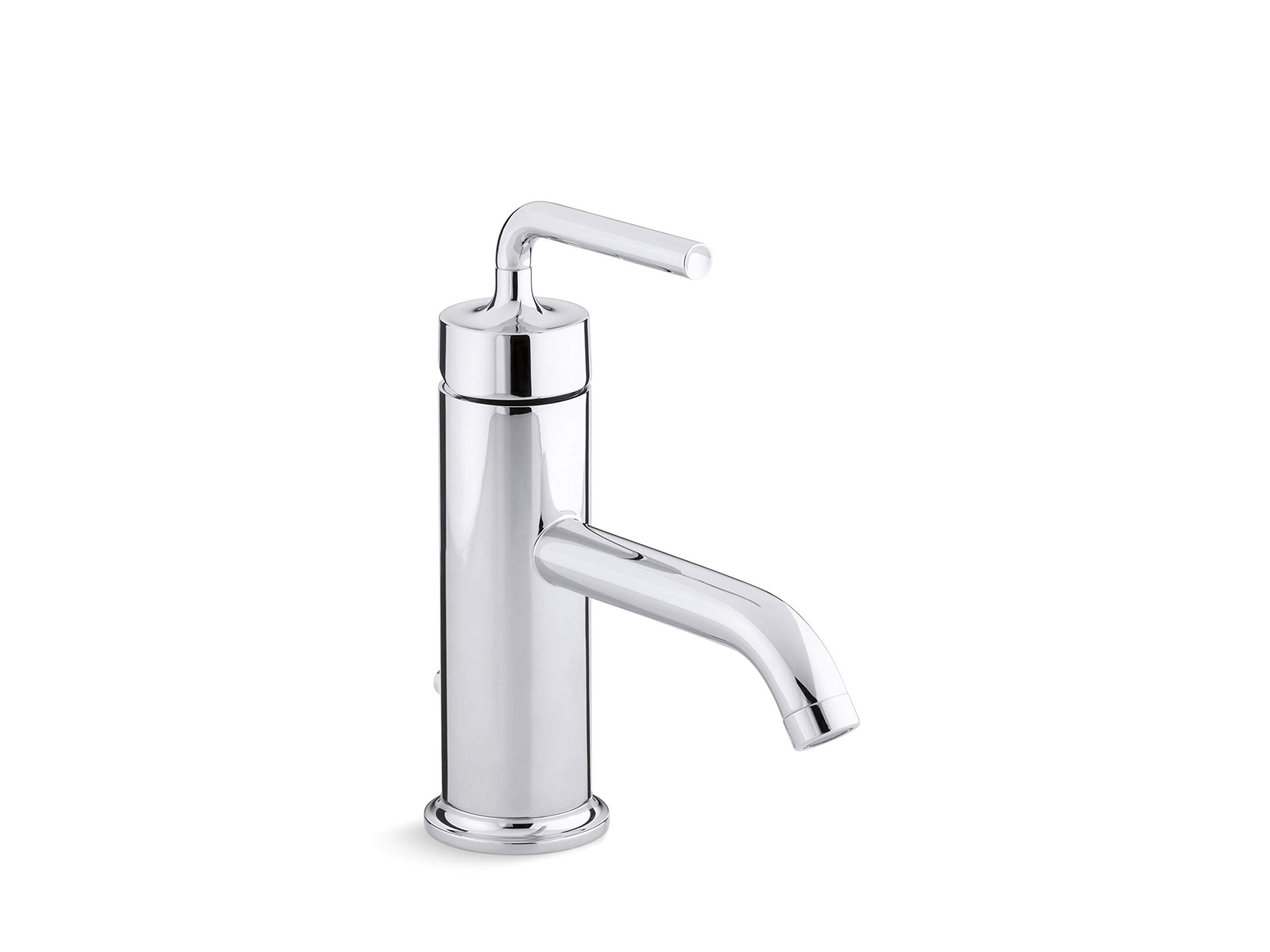 KohlerK-14402-4A-CP Purist Single Control Lavatory Faucet with Straight Lever Handle, Polished Chrome