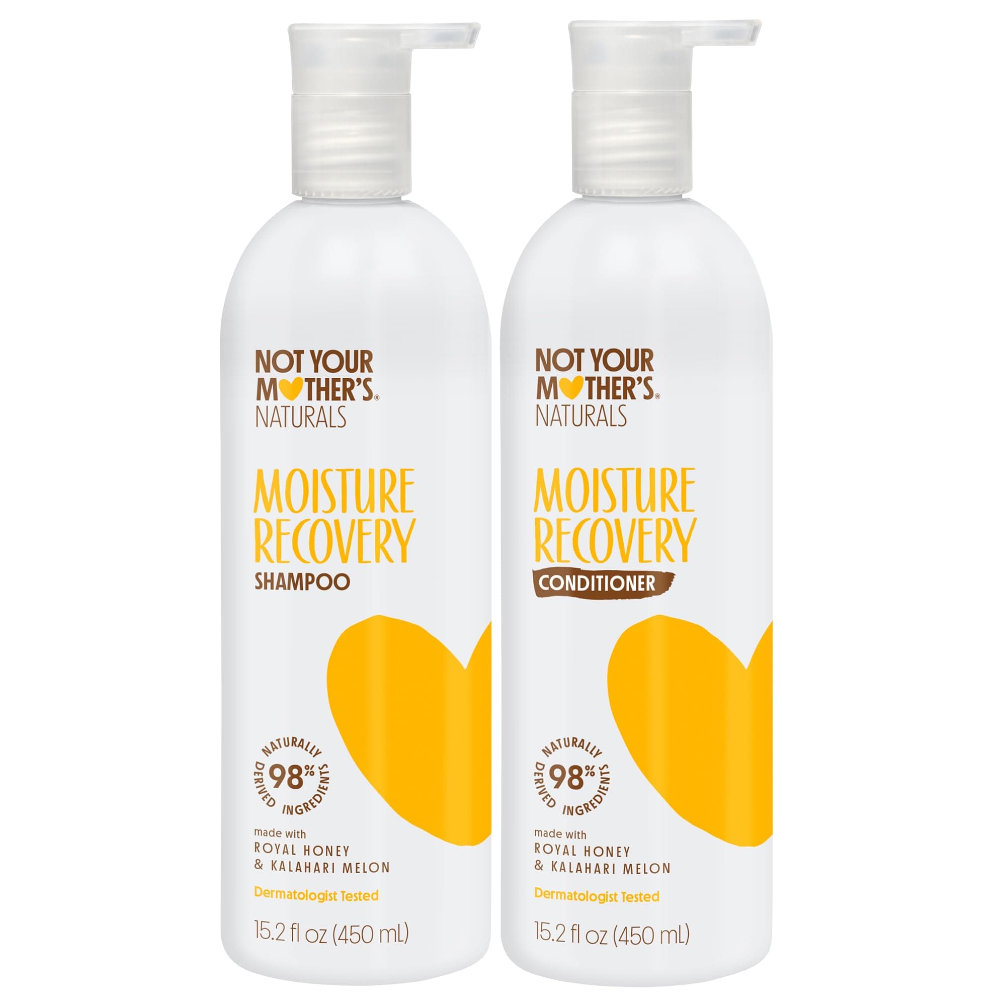 Naturals Protect & Nourish Shampoo & Conditioner Set - 15.2 fl oz - Sulfate-Free Hair Products - Royal Honey & Kalahari Desert Melon