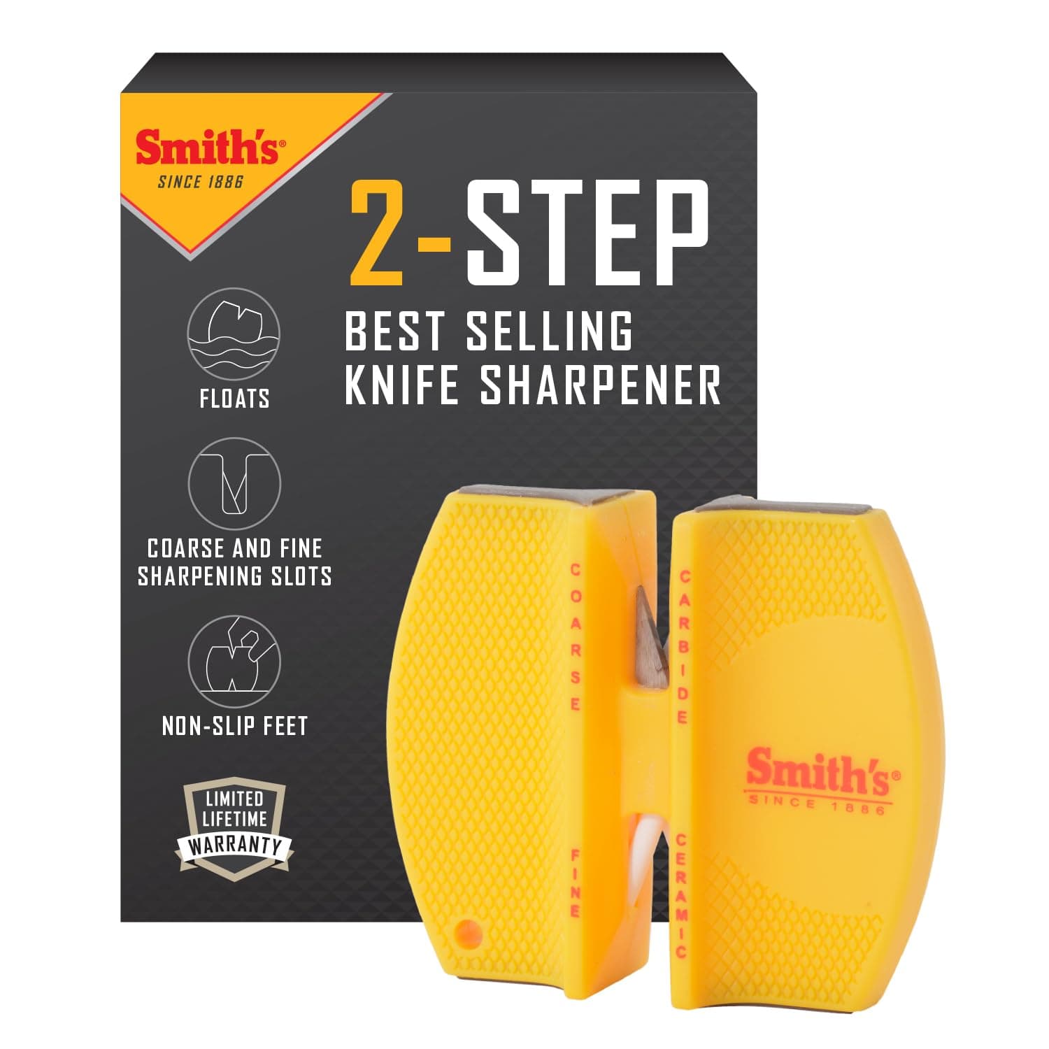 Two-Step Knife Sharpener