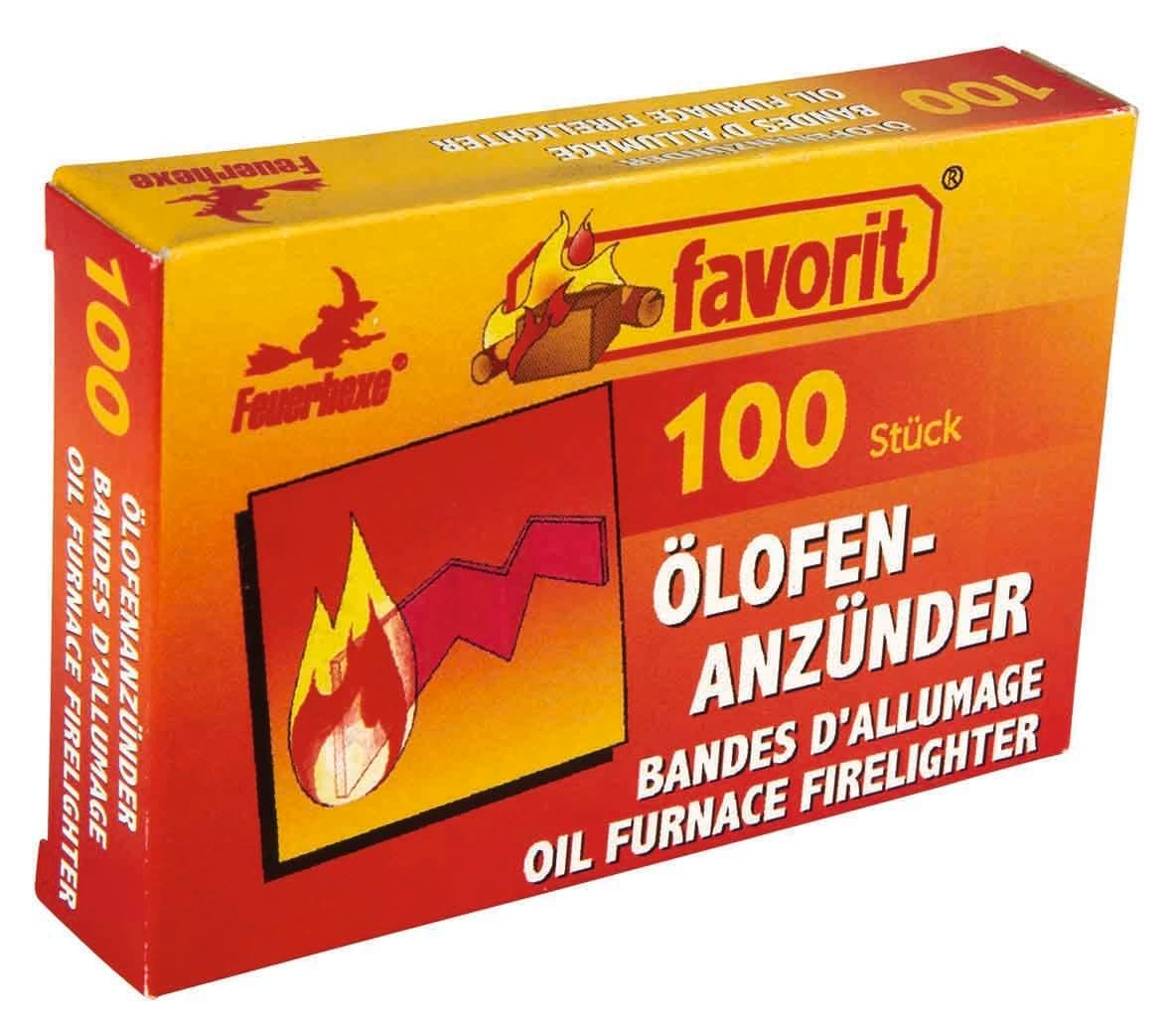 FAVORIT Oil Stove Lighter 100 Strips