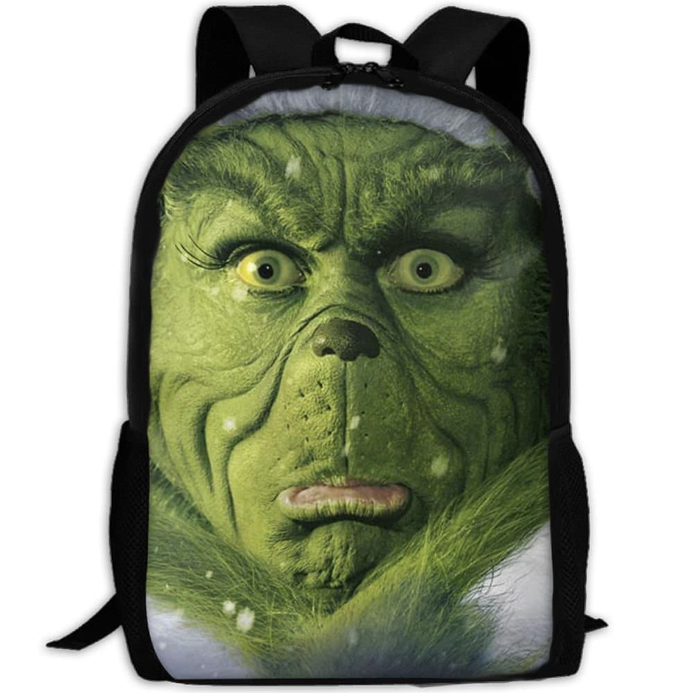 The-Grinch-movie-wallpaper Custom Shoulder Bag College Shoulders Bag Lightweight Travel Bag