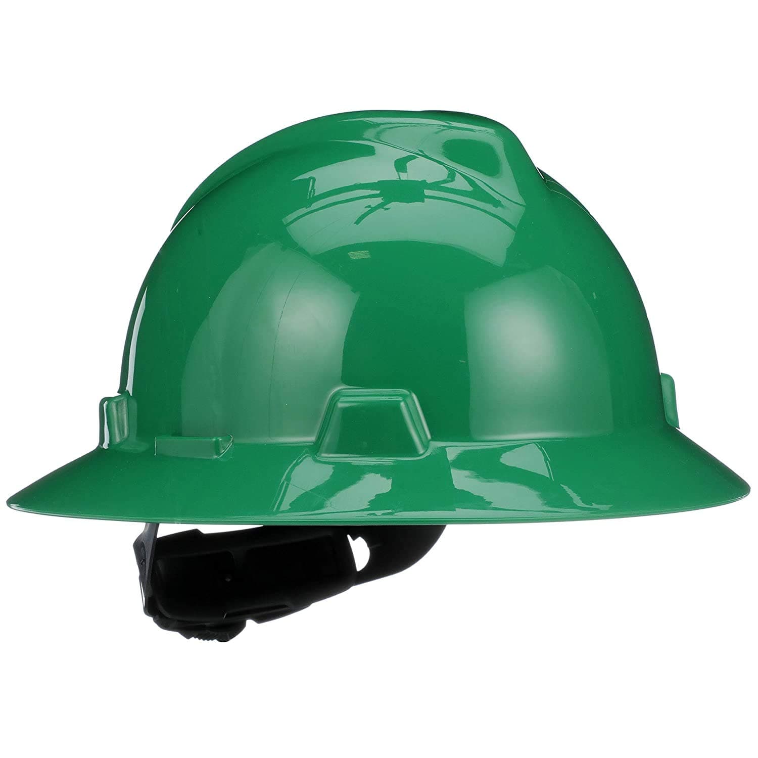 MSA 475370 V-Girl Hard Hat, Fas Trac Ratchet Suspension, Size 6 1/2-8, Green