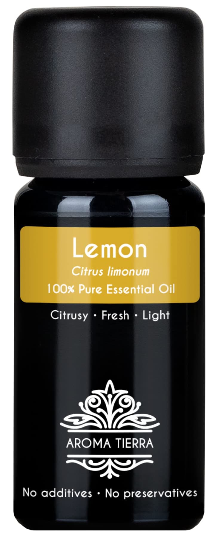 Lemon Essential Oil (Italy) - Aroma Tierra - 100% Pure & Natural - 10ml