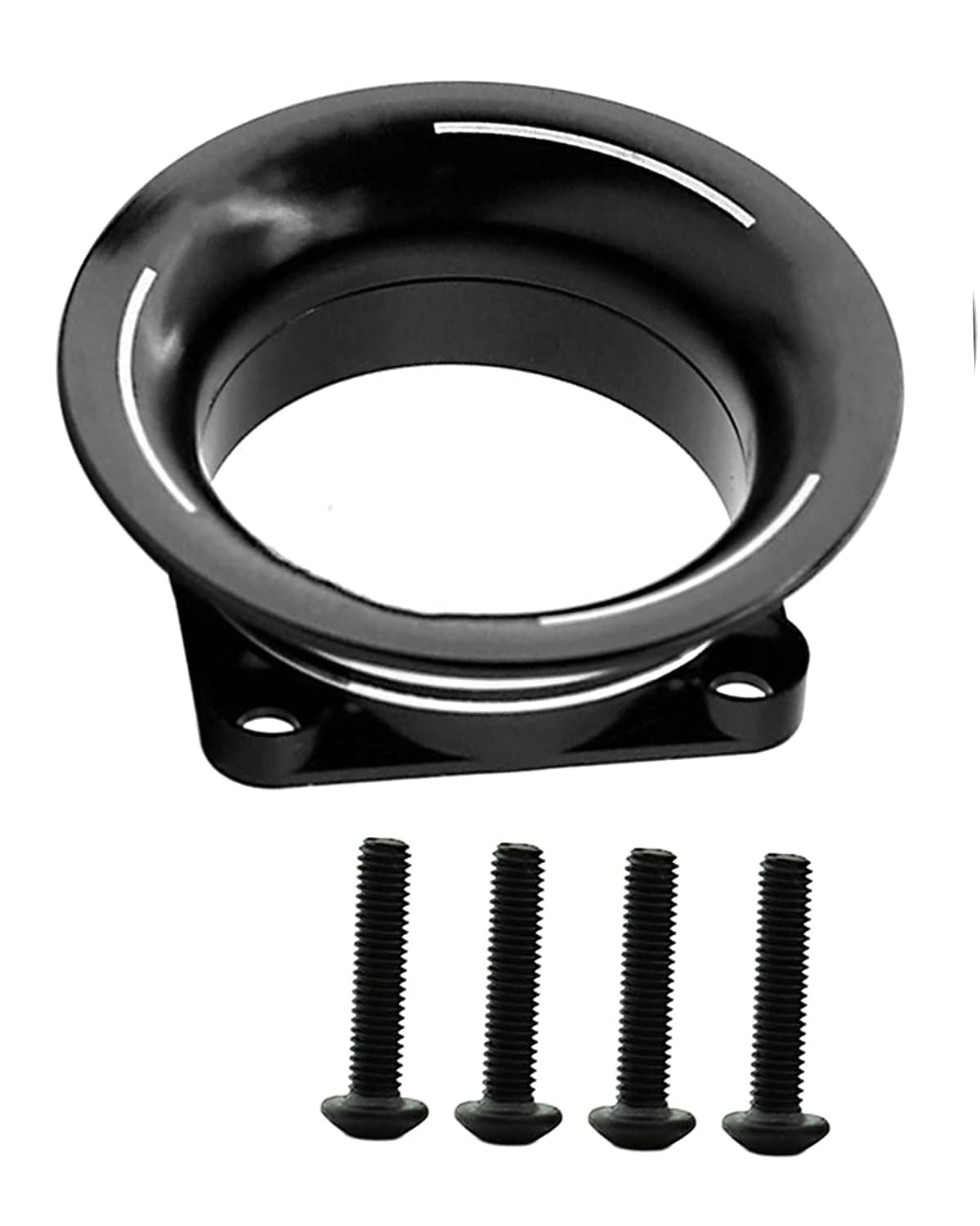 MACHSWON Black Motor ESC Cooling Fan Cover RC Car Fan Cover Metal Compatible with 1/10 RC Drift Car Sakura D3 D4 XIS XI HSP Improve Engine Cooling Performance Cooling