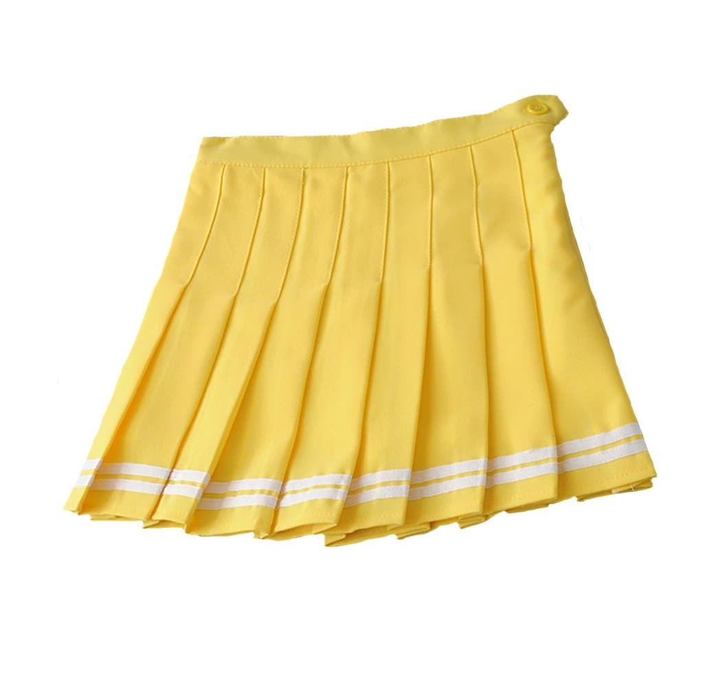 Sports High Waist with Underpants Tennis School Cheerleader Pleated Skirt