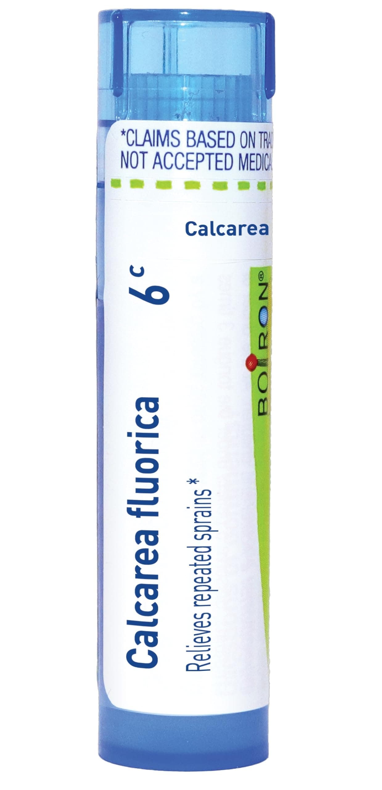 Boiron Calcarea Fluorica 6 Homeopathic Medicine for Sprains - 80 Pellets