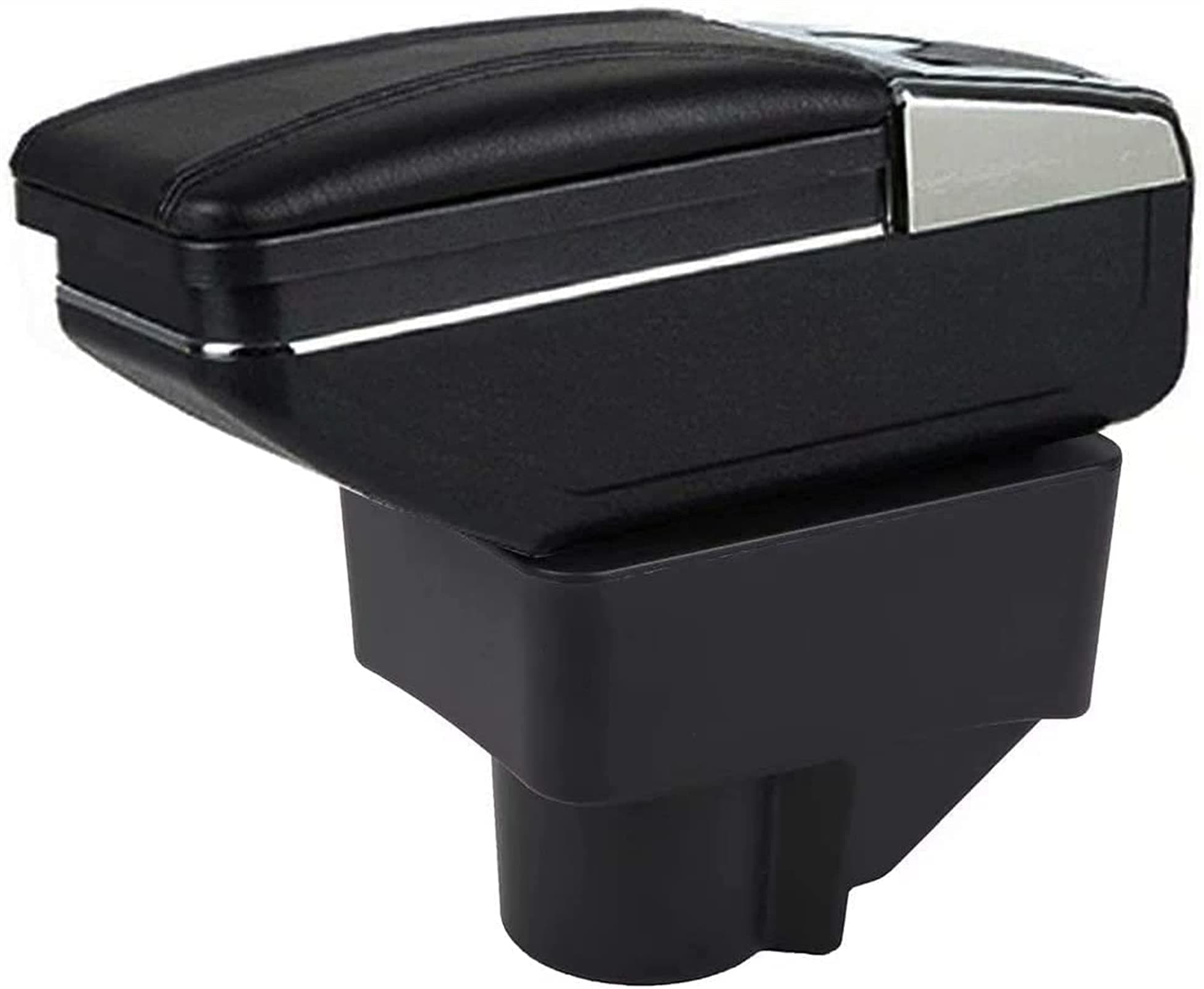 XHSM Central Armrest For ford for Fiesta 2008-2018 Car Center Console Armrest Box Storage Box Accessories With Cup Holder Car Armrest (Color : 1)