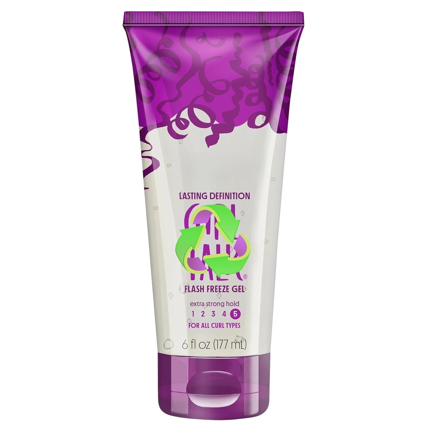 Curl Talk Lasting Definition Flash Freeze Gel, Extra Strong Hold, 6 fl oz (Pack Of - 1)