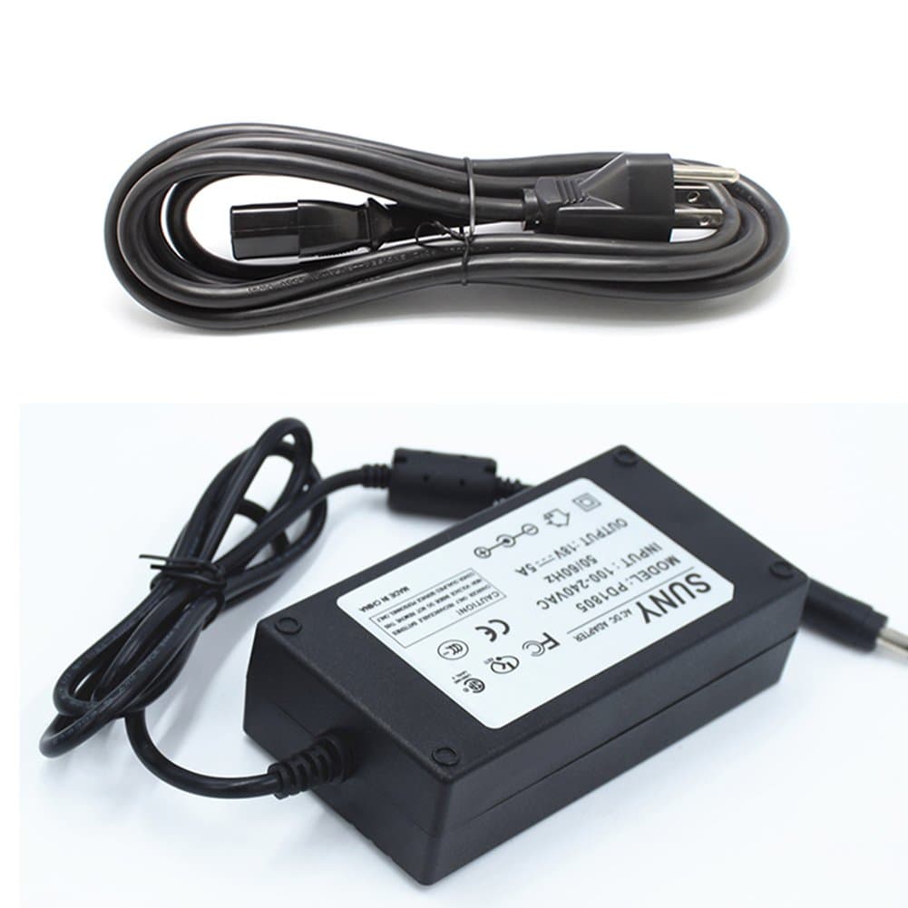 AC 100-240V to DC 18V 5A 50/60Hz Power Supply Adapter Interface 5.5x2.5mm Suitable for Security Equipment LCD LED Lighting Communications Equipment Digital Products
