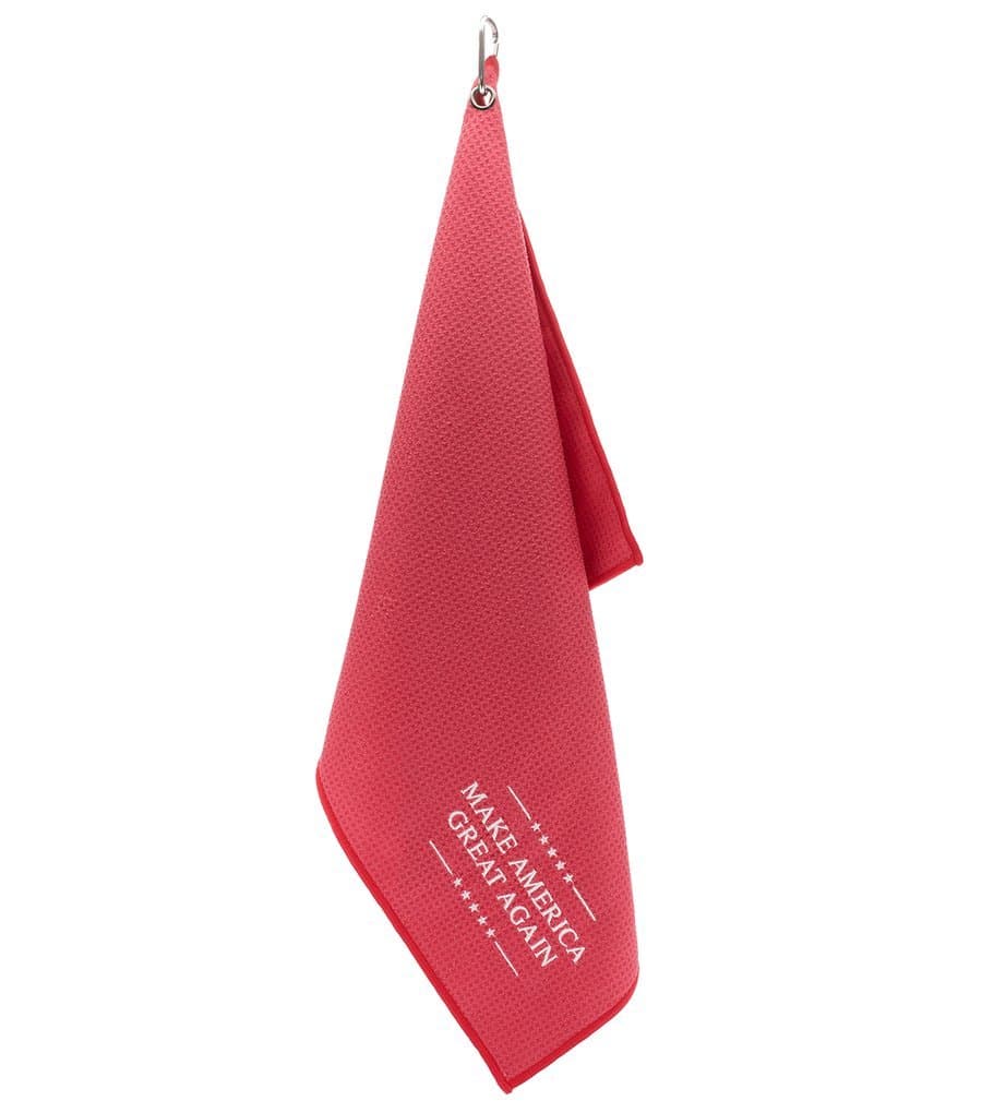 Donald J. Trump Make America Great Again Golf Towel