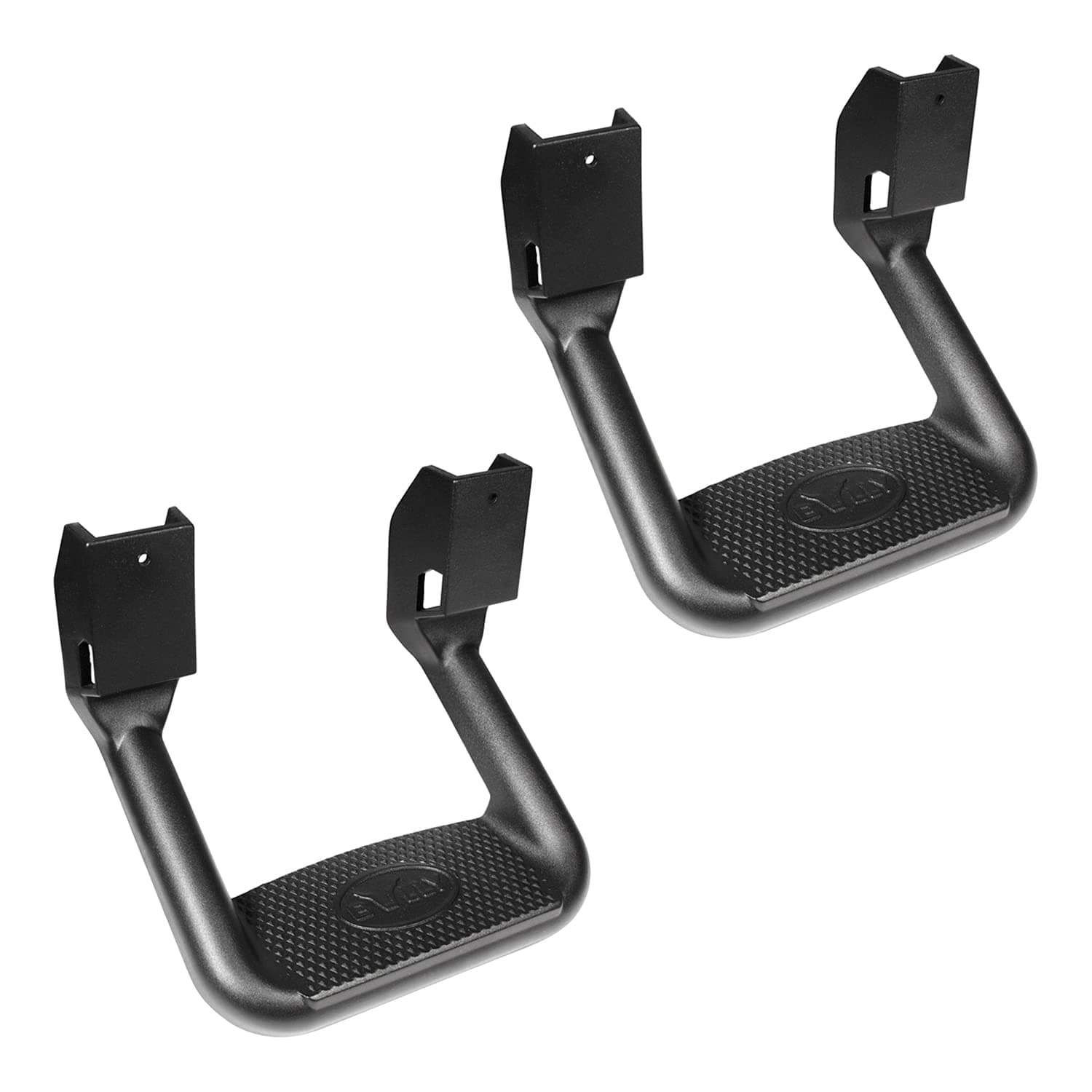Bbs-1103 Black Powder Coated Aluminum Universal Fit Truck Side Step Set Of 2 For Trucks From Chevy (Chevrolet), Ford, Toyota, gmc, Dodge RAM, Jeep