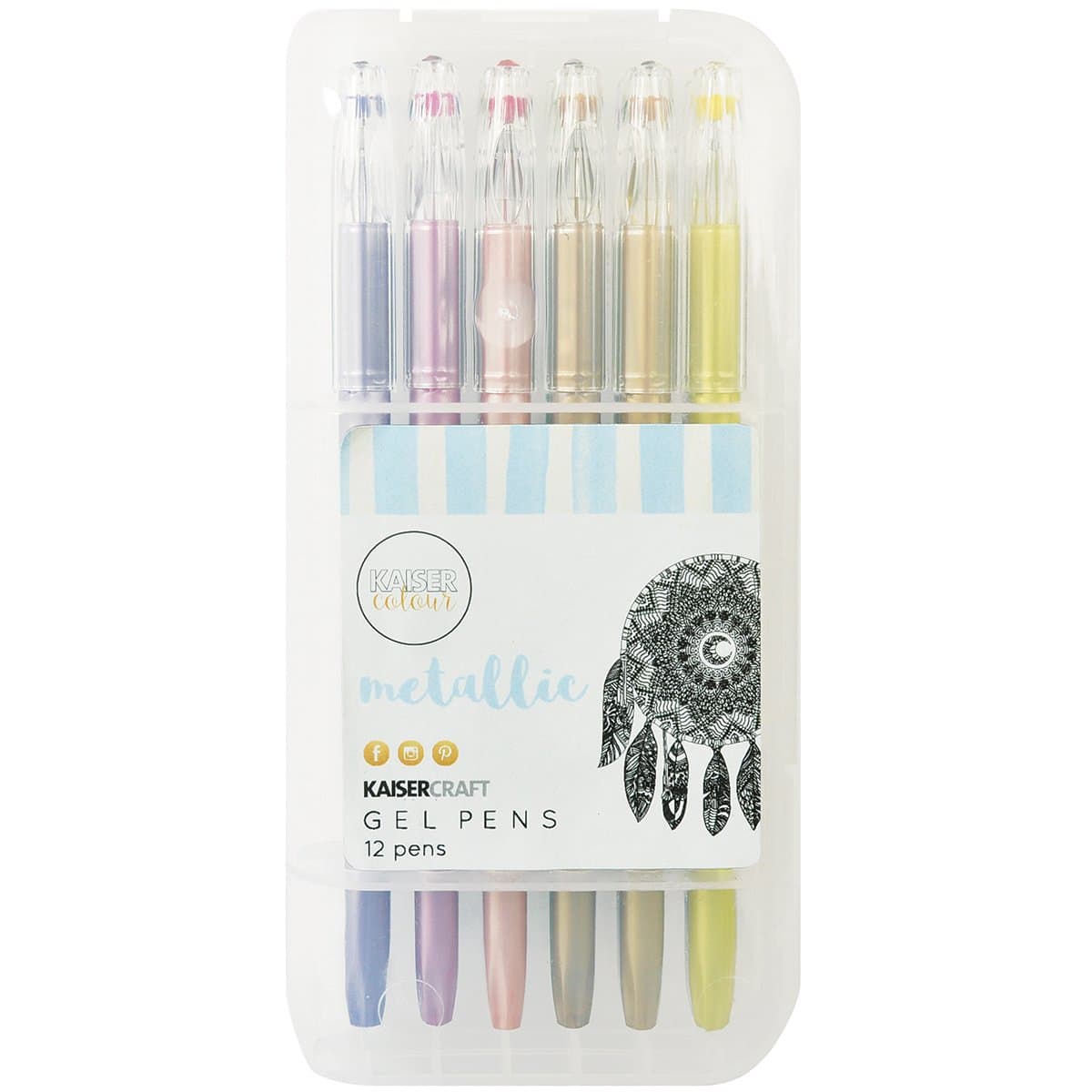 Kaisercraft CL107 Kaiser Colour Gel Pens, Multi-Colour