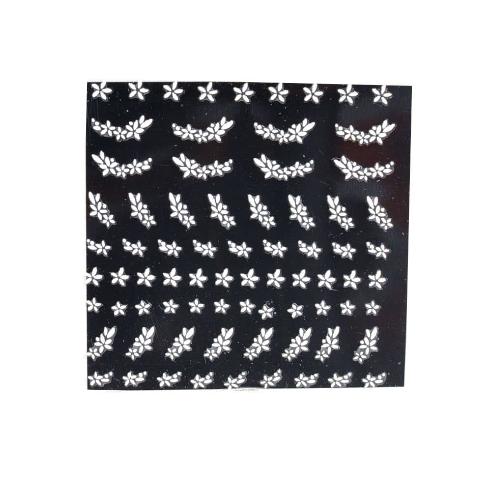 Downtown Beauty Nail Art Sticker Set 3D Nail Sticker 12 Packs in Different Designs