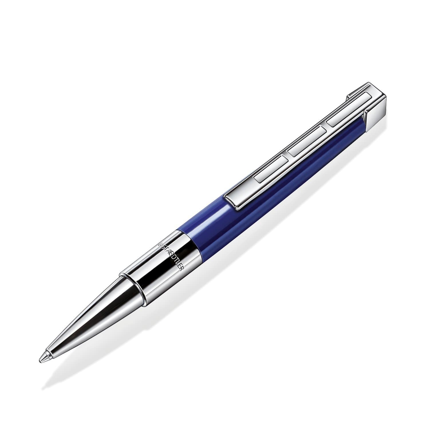 STAEDTLER Initium Resina Ballpoint Pen, resin, blue, B, black, 9PB313B-9