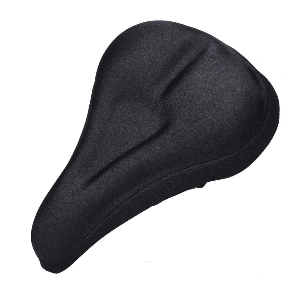 Gel Bike Seat Cover - Soft Gel Bicycle Seat - Bike Saddle Cushion with Water&Dust Resistant Cover