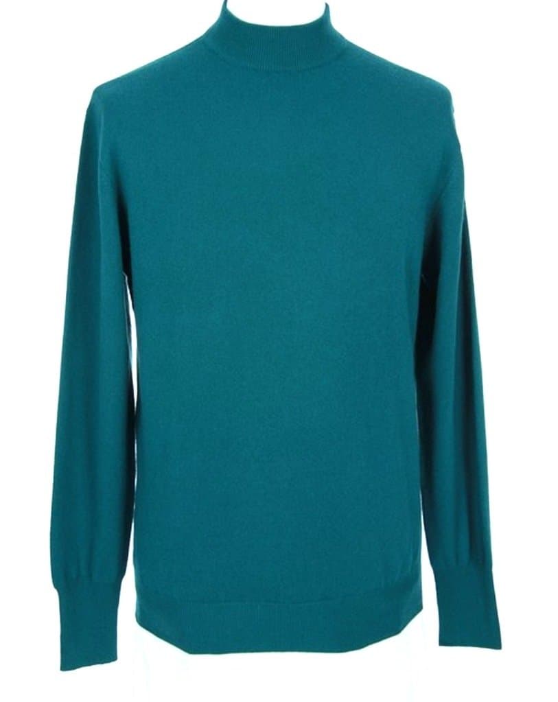 Shephe Men's Mock Turtleneck Cashmere Sweater
