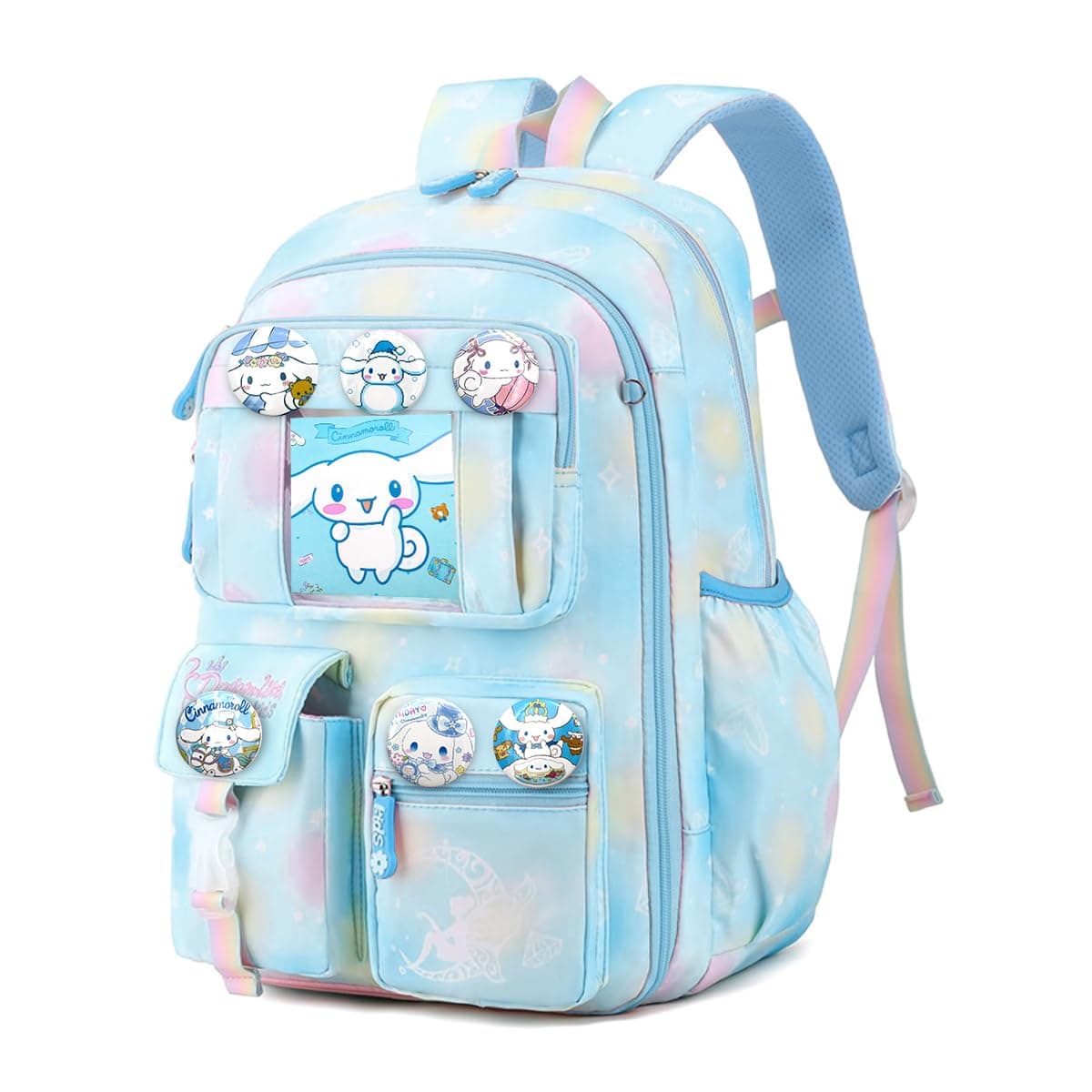 PALAY® School Bag for Girls 7-12 Years Old Cartoon Large Waterproof Backpack Stylish Kids School Bag Durable Burden Relief Cute Bags Birthday Rakhi Gift for Girls