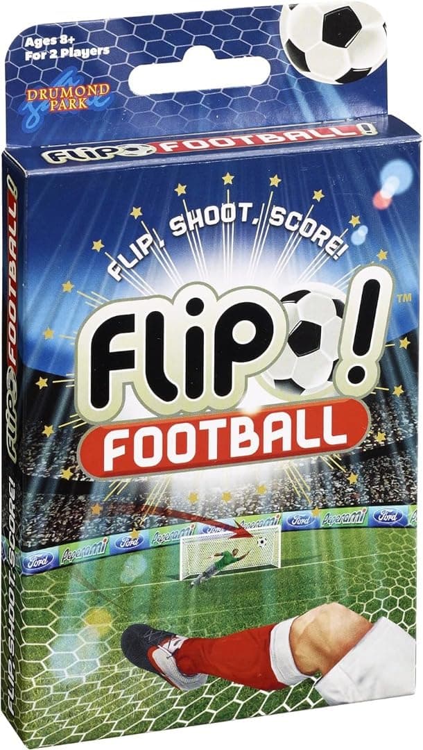 Flip Football | Children Card Action Game, Preschool Kids Card Based Game for Boys & Girls 8 Years and Up 1670