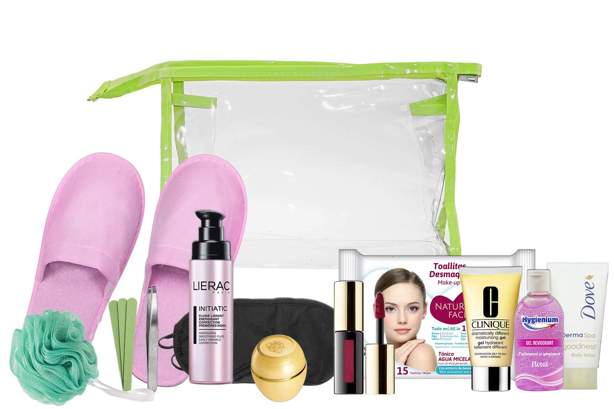 Women13pcs Convenience Travel Essentials kit, Travel Set Suitable for Cabin Luggage