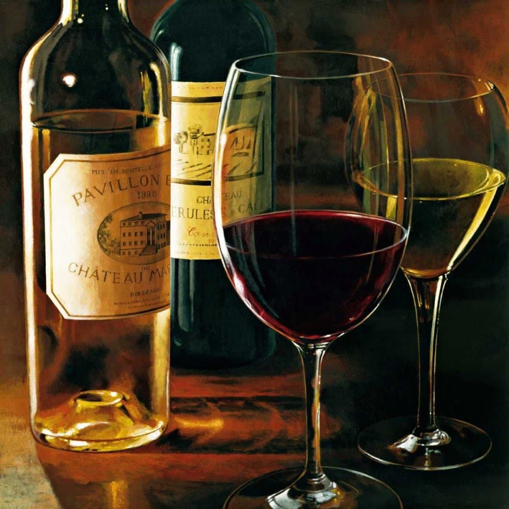 PosterazziPDXSFE4197SMALL Rouge et Blanc Stefano Ferreri Poster Print, 18 x 18, Multicolor