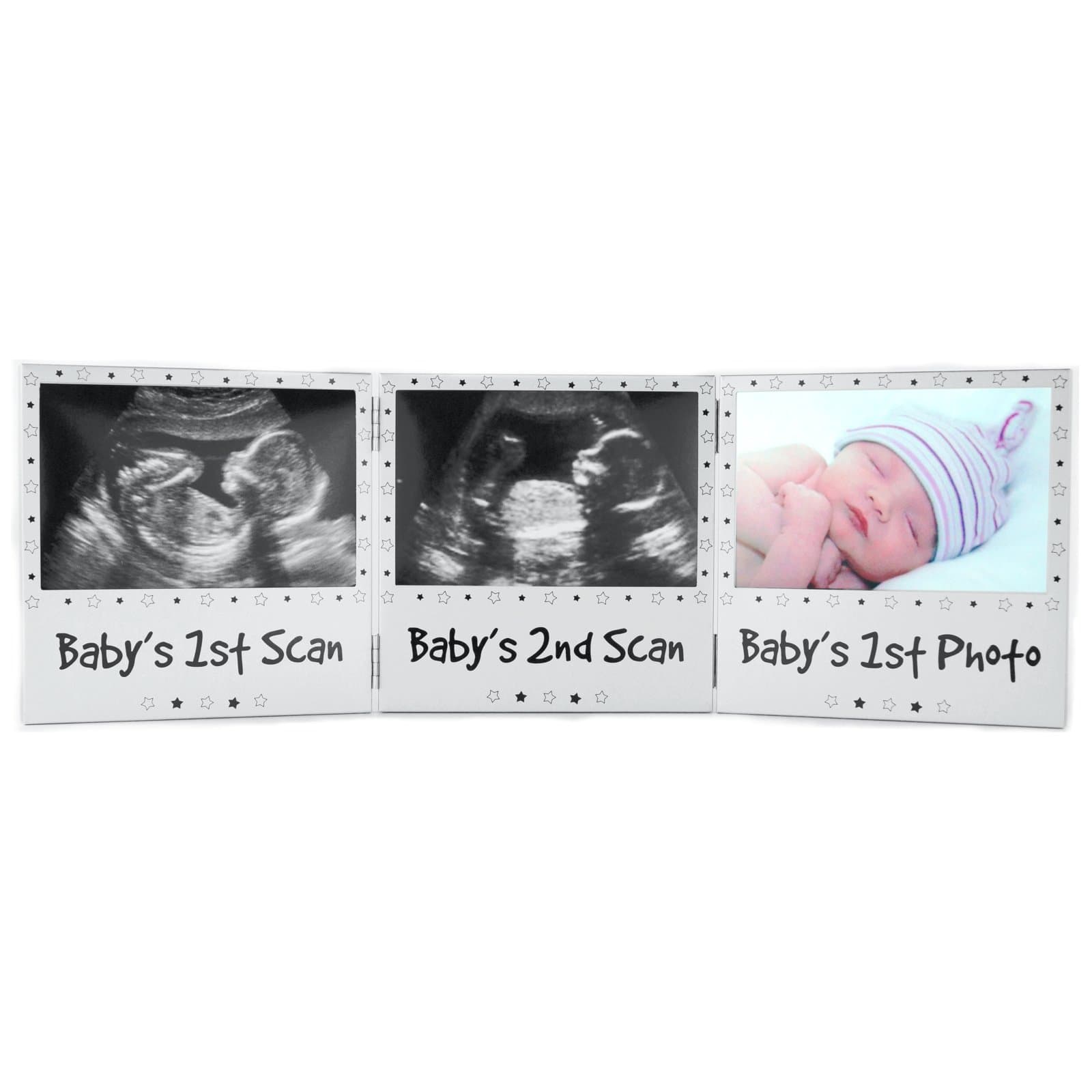 New Baby Scan Frame Pregnancy Pregnant Ultrasound 12 20 Week First Photo Picture - 3 in 1 Frame