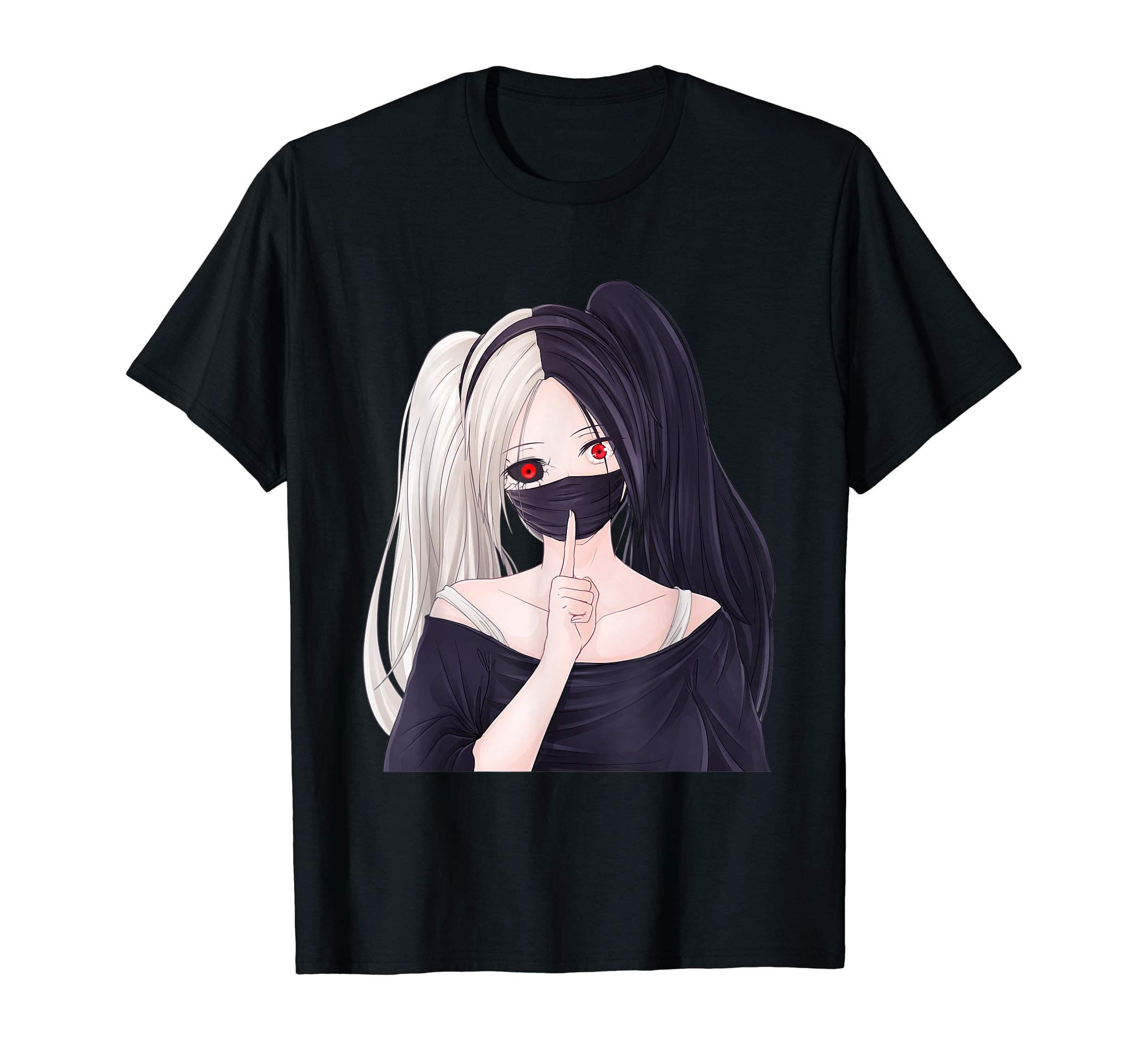 Gesugao Yandere Anime Girl T-Shirt