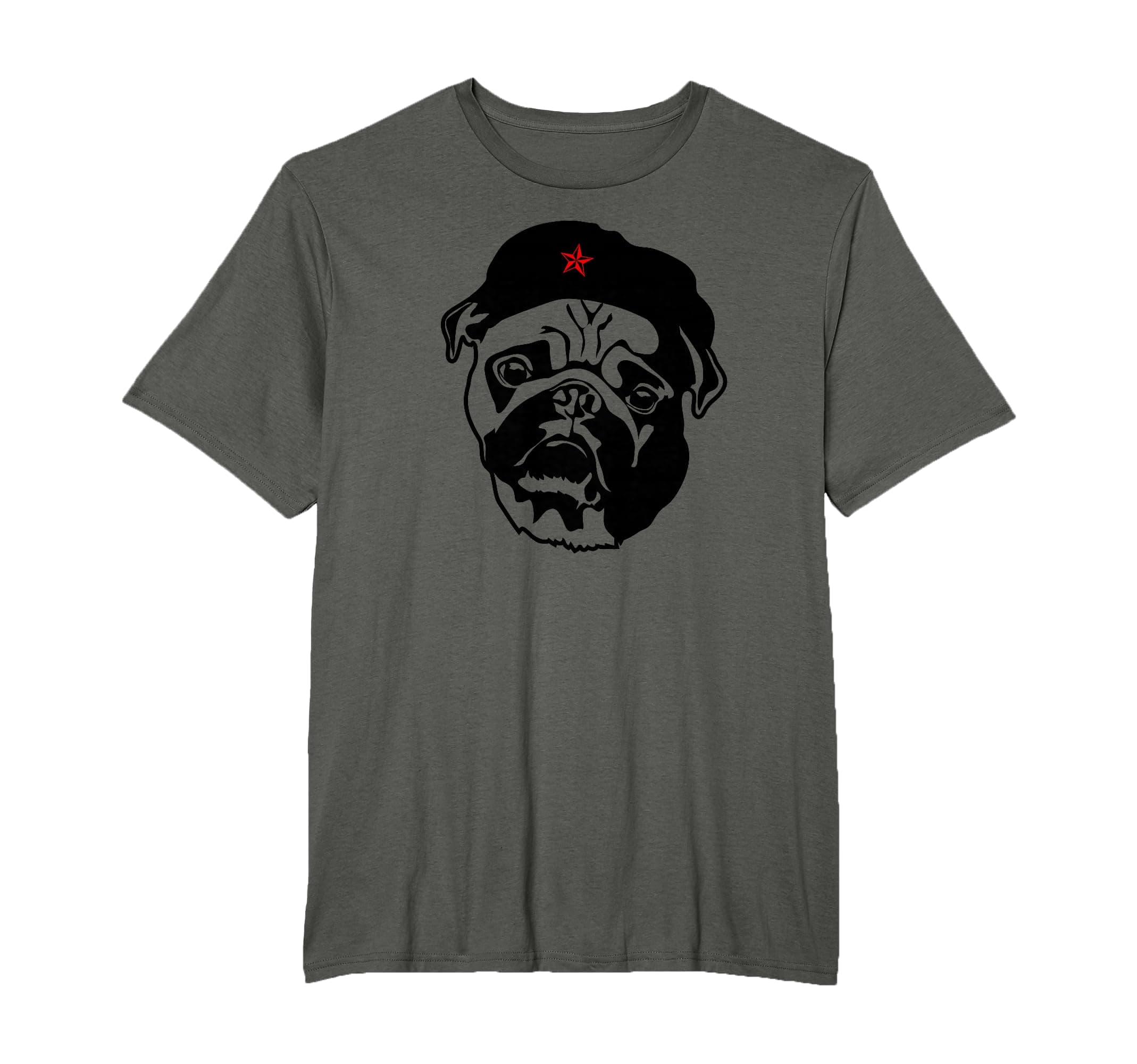 Funny Dog Shirt | Che Guevara Style | Pug T-Shirt Revolution