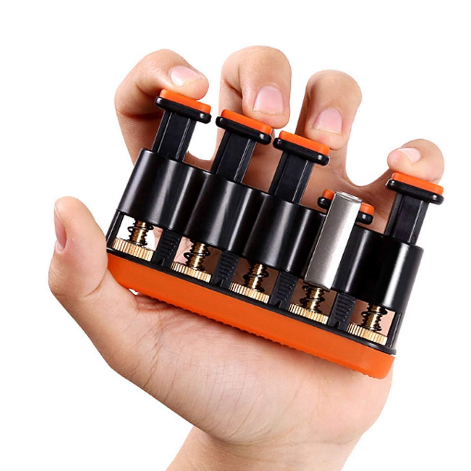 Finger Strengthener, Guitar Beginner Exercier, Finger Trainer, Hand Grip Strength Trainer for Athletes,Musicians