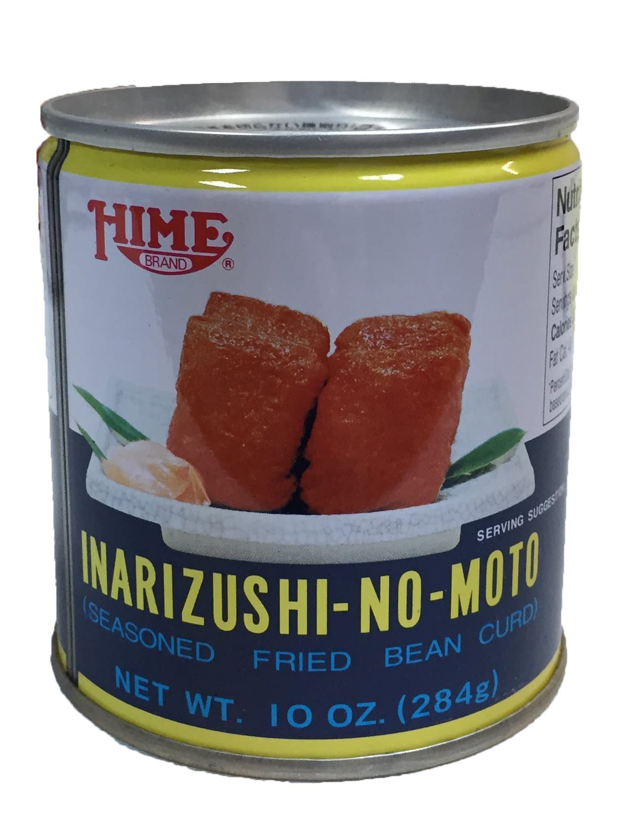 Hime Inarizushi-No-Moto Seasoned Fried Bean Curd Canned 10 oz (4 Can)