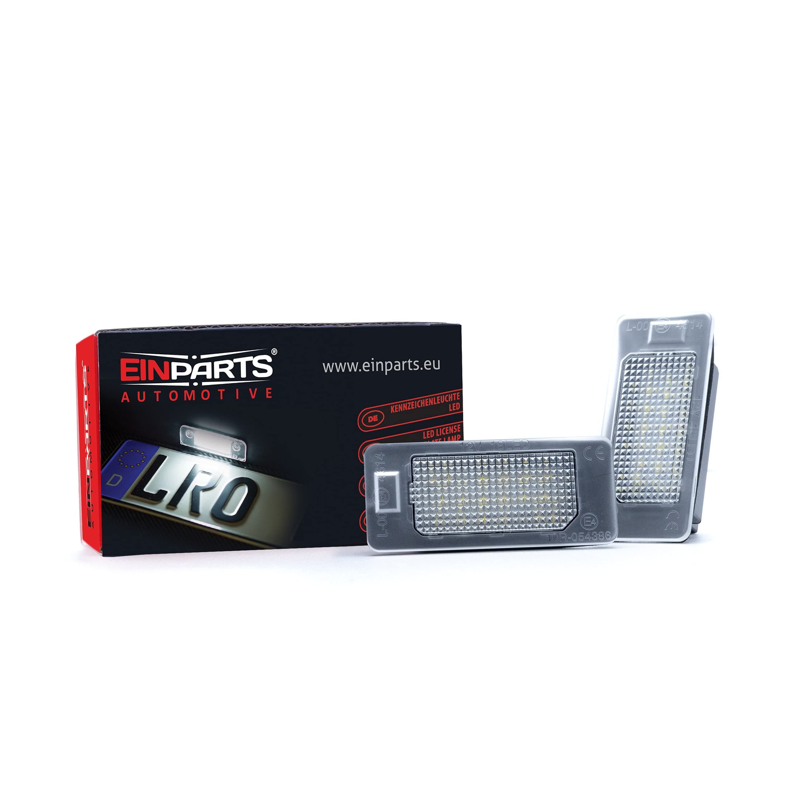 EinParts EP06 LED License Plate Lamps