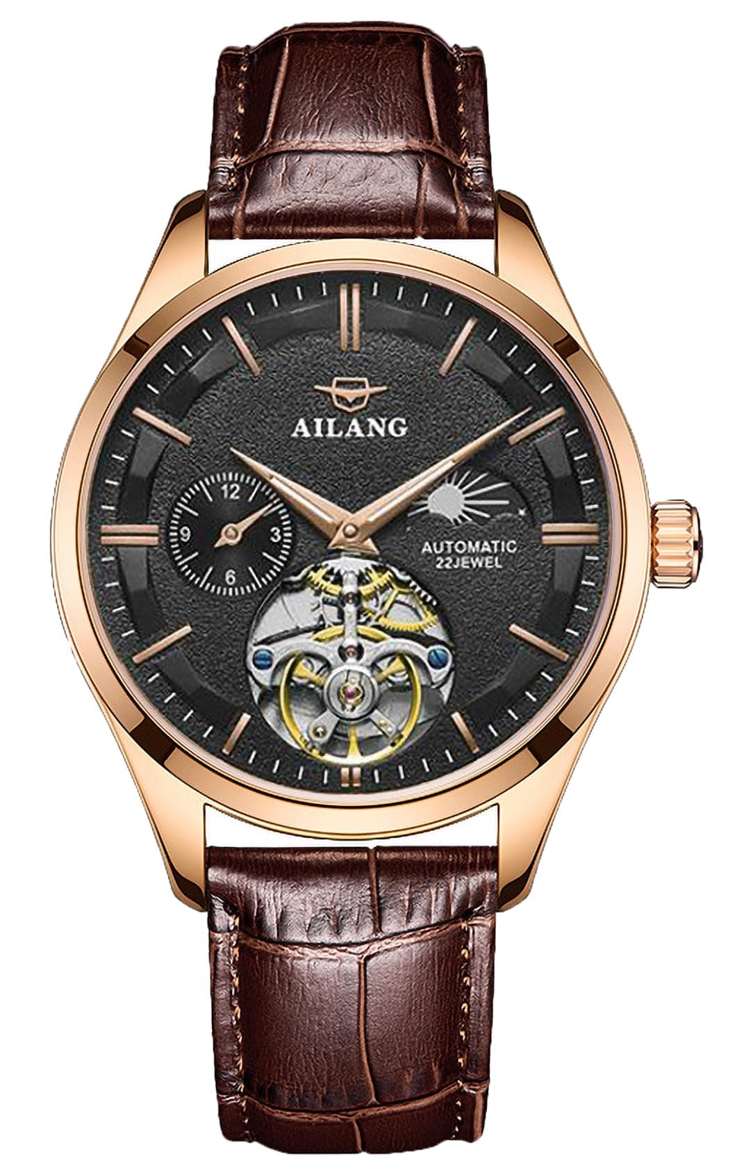 Men's Watch Automatic Mechanical Skeleton Ailang Watches