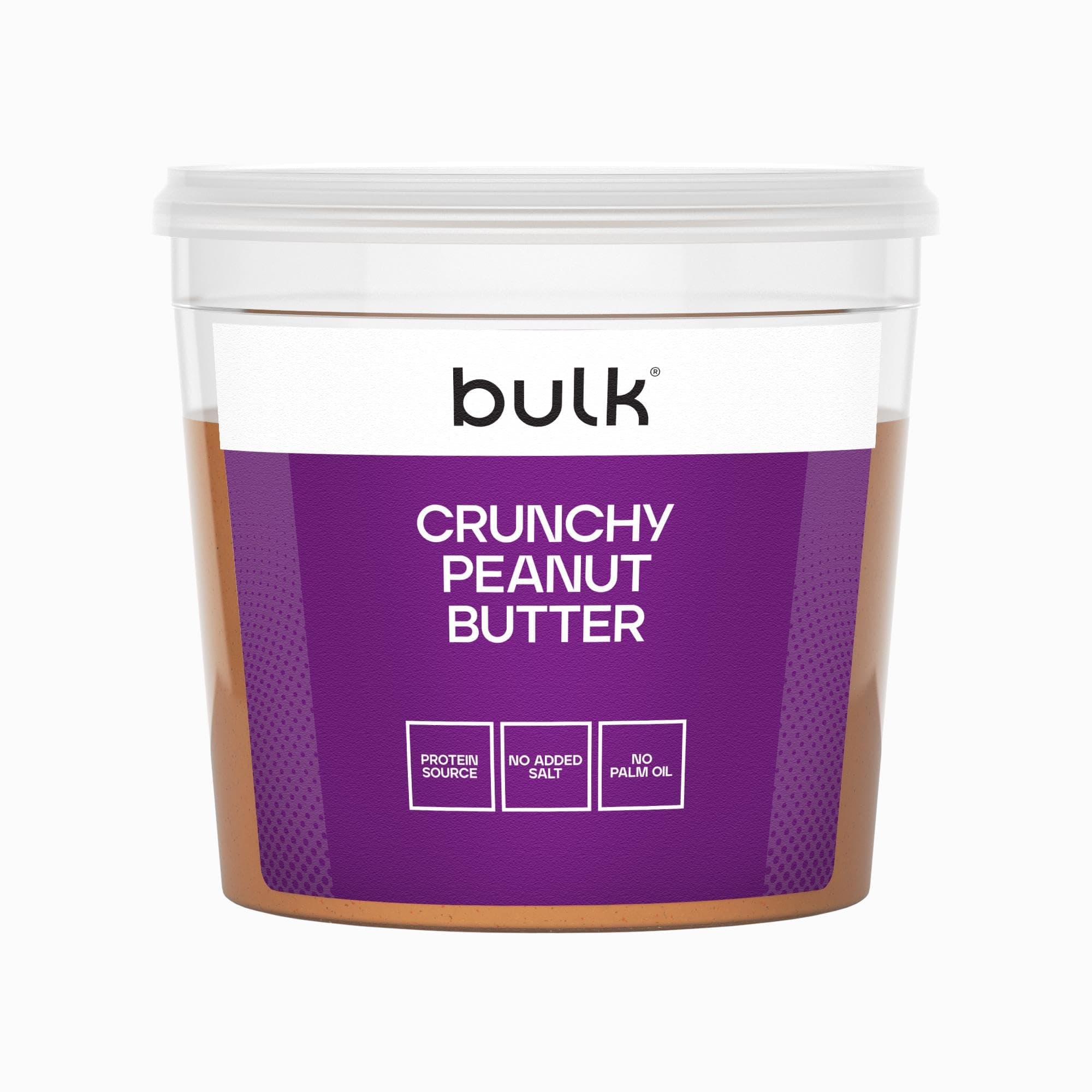Natural Roasted Peanut Butter Tub, Crunchy, 1 kg, Packaging May Vary