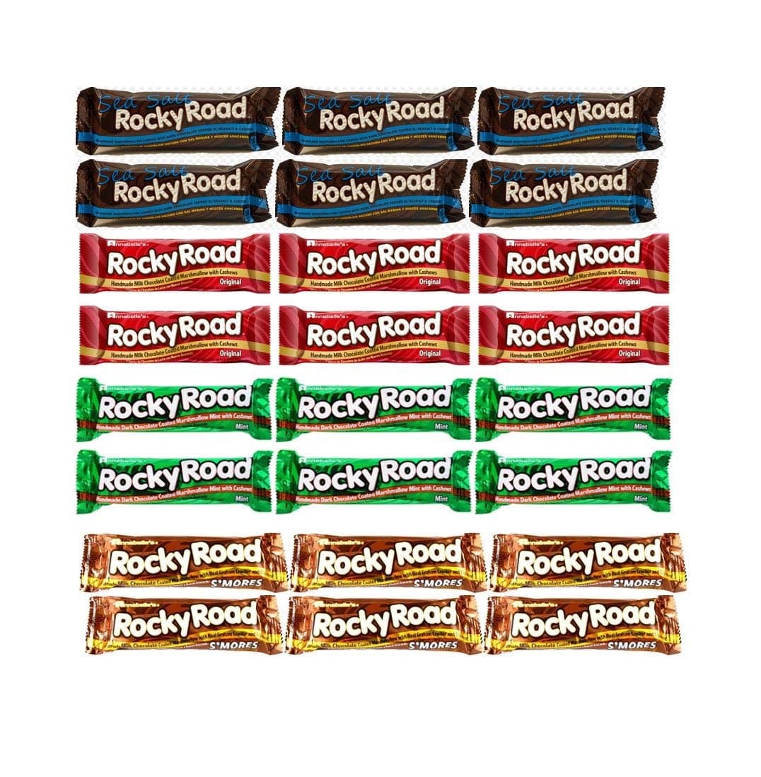 Annabelles Rocky Road SuperVariety Pack 4 Flavors 24 Count