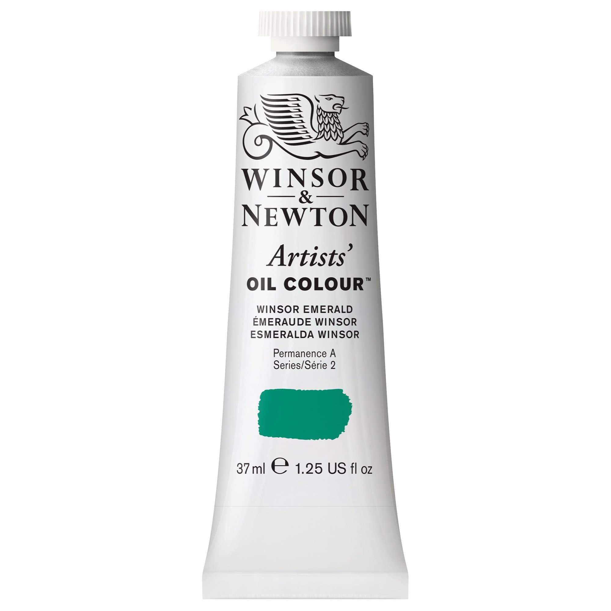 Winsor & Newton 37ml Artists' Oil Colour - Winsor Emerald