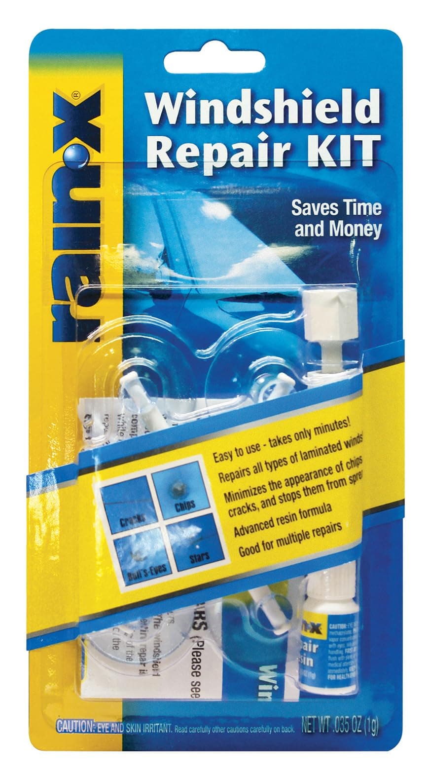 Windscreen Repair Kit, white/clear