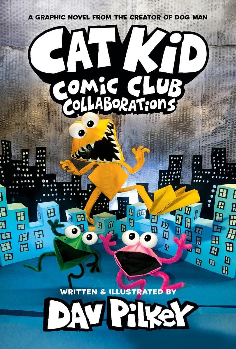 Cat kid comic club 4: from the bestselling creator of dog man!: collaborations