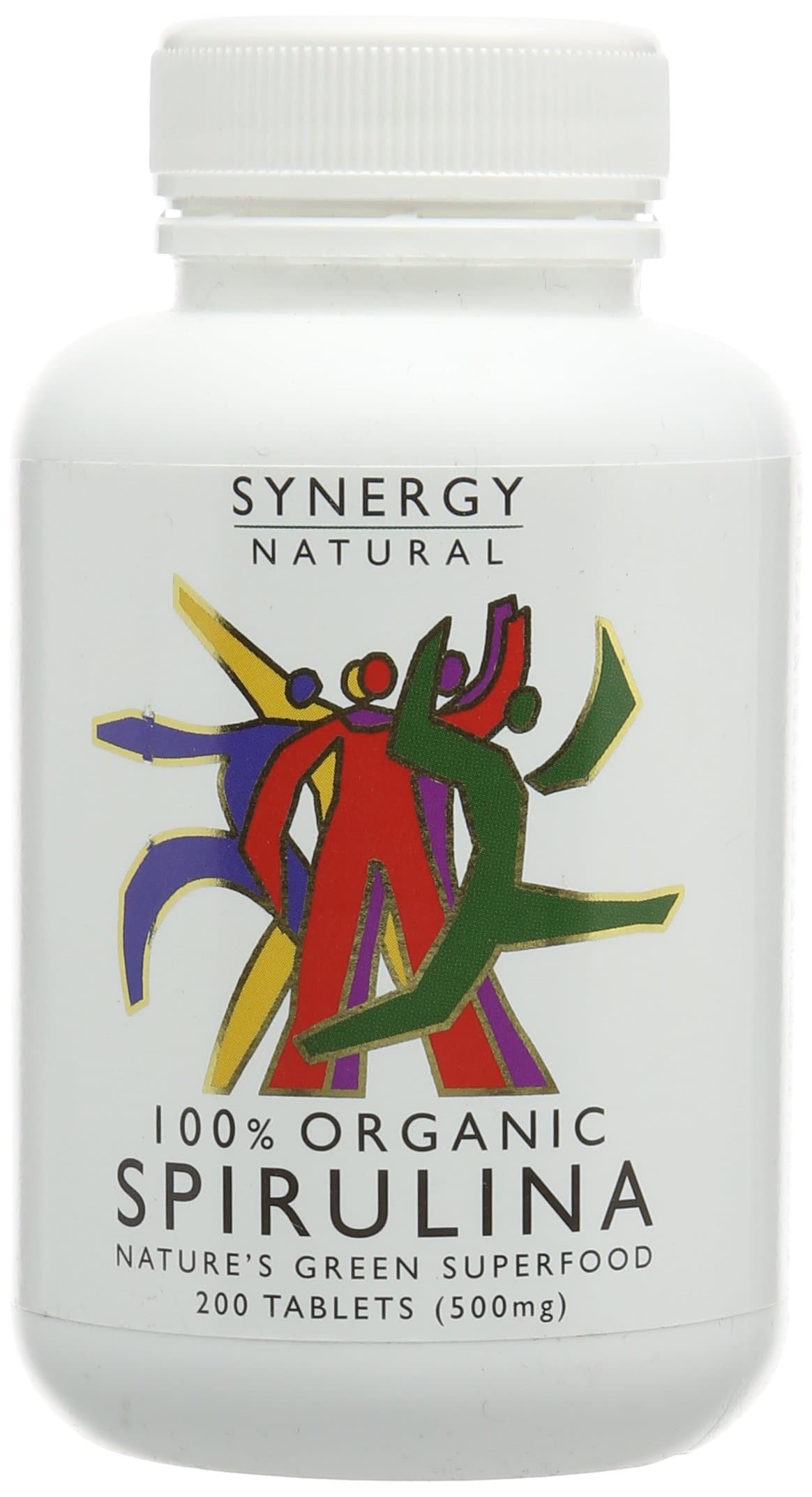 Synergy NaturalOrganic Spirulina Tablets, 200 Tablets