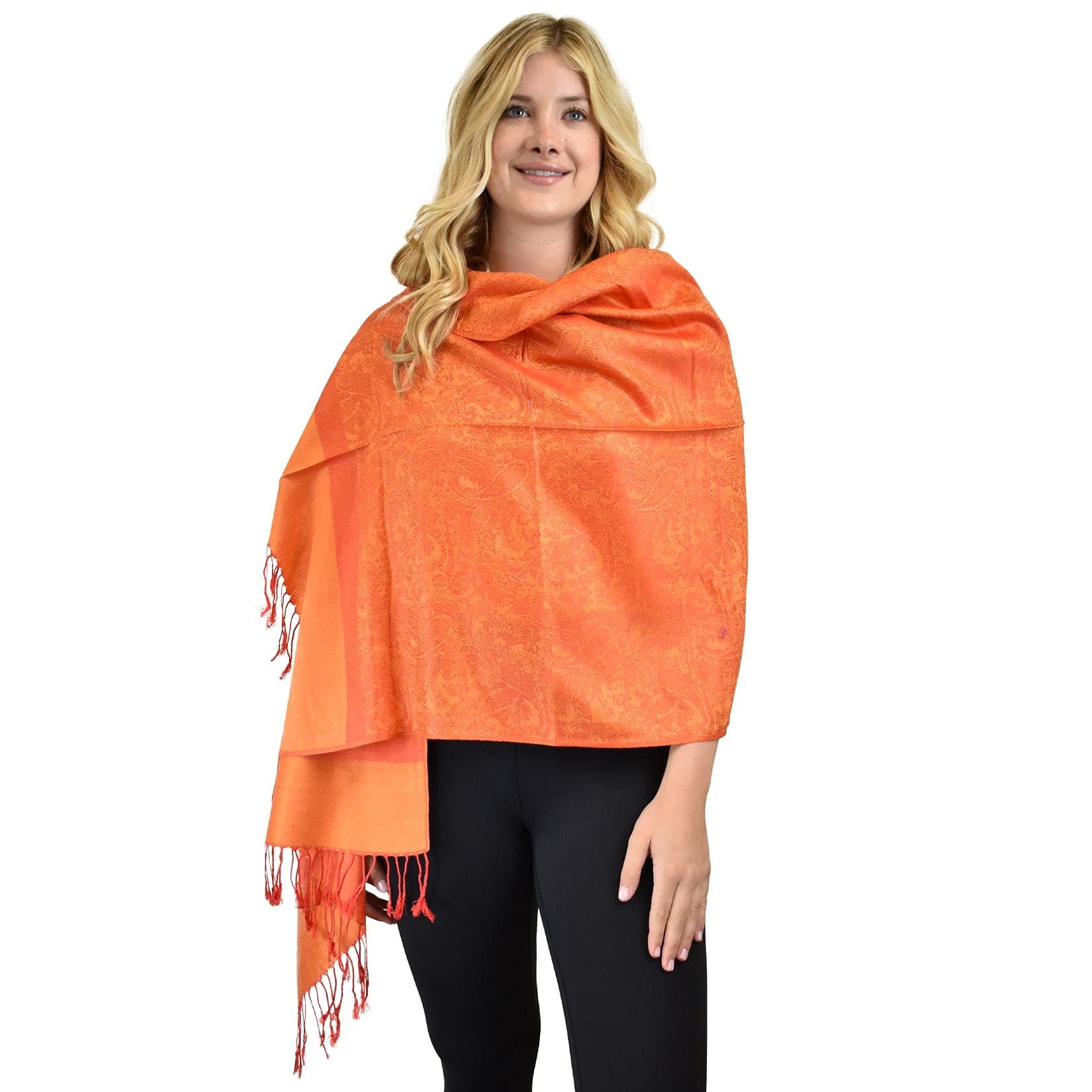 Fabulous Large Soft Paisley Scarf Shawl Wrap