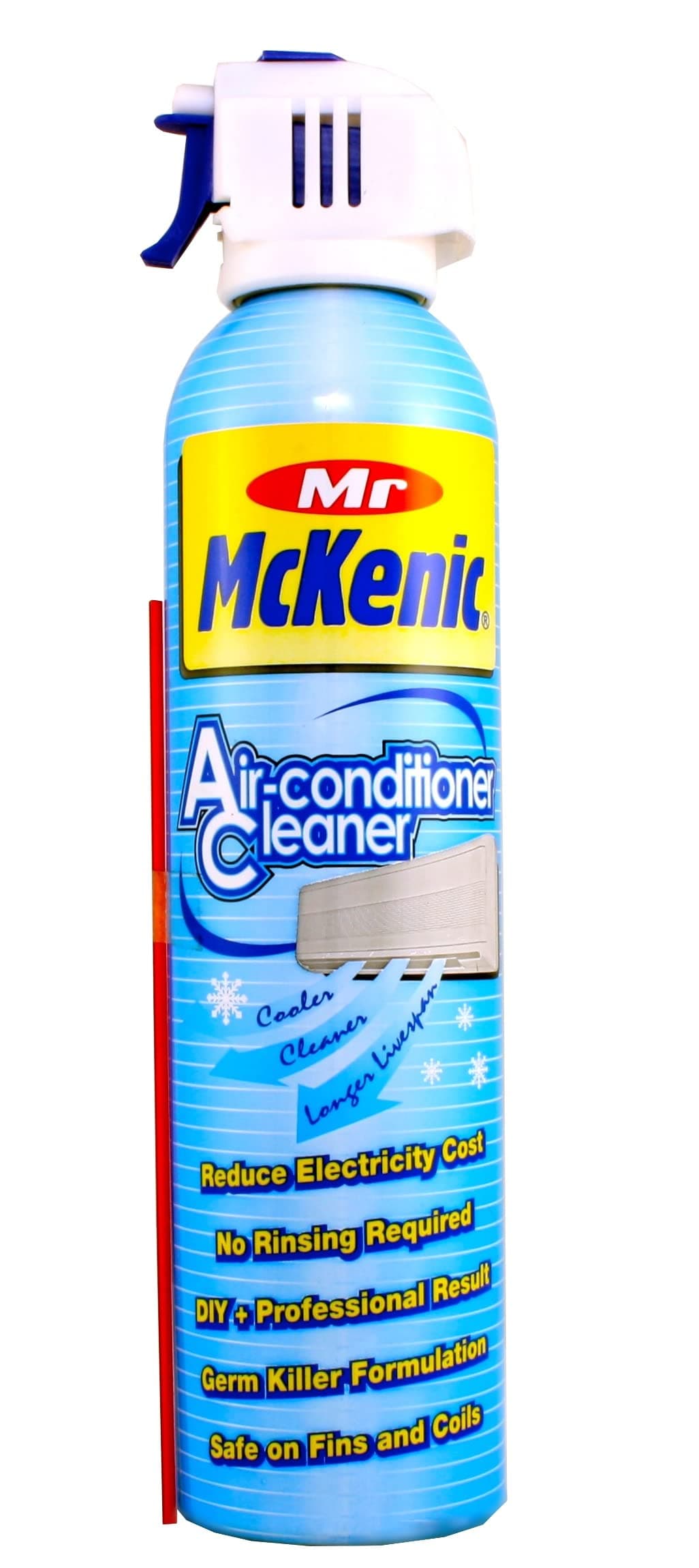 Air-conditioner Cleaner Alkaline Coil Cleansing Disinfectant Spray for Window & Split Air Conditioners System 374 G